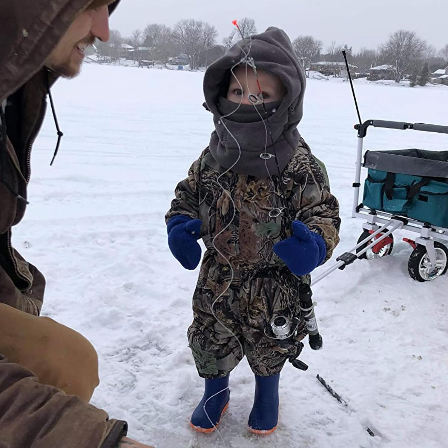 TRIWONDER Kids Winter Hats Balaclava Ski Mask for Boys Girls Toddlers Windproof Adjustable Cold Weather Face Mask Neck Warmer - Image 7