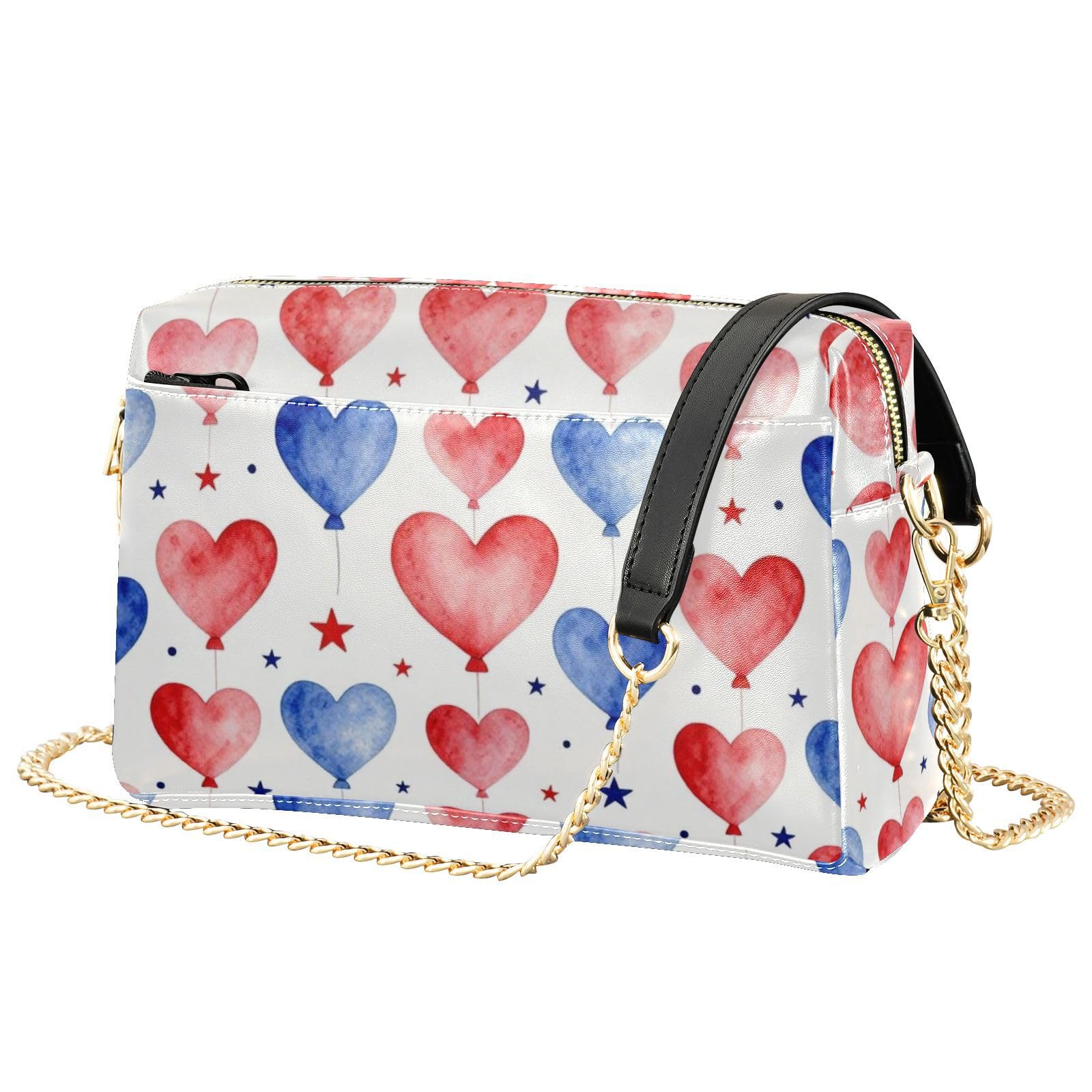 Bolso bandolera ligero con correa de cadena con capacidad de 2,5 L para