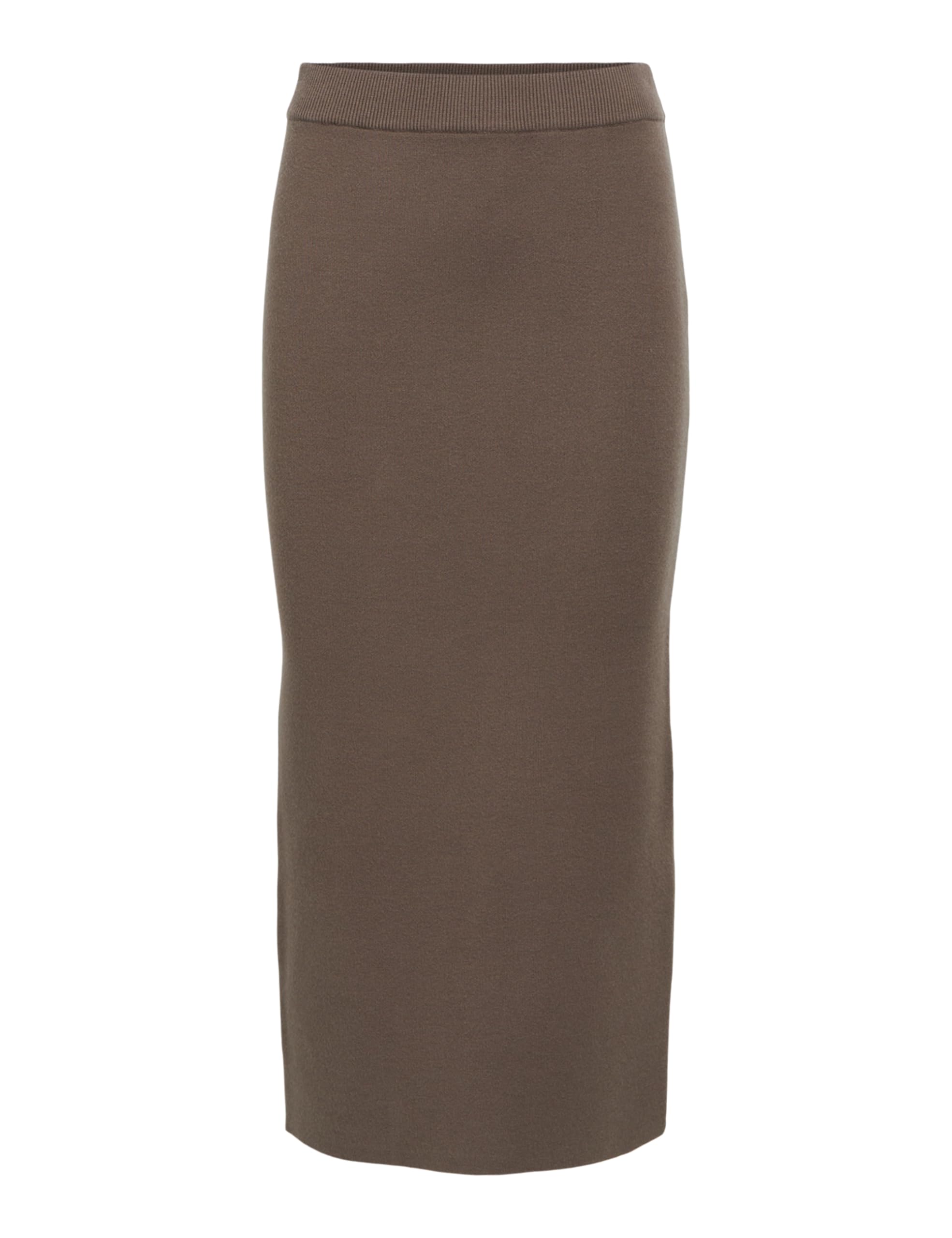 Object Female-Adult Objreynard Hw Knit Skirt Noos, Brown, S