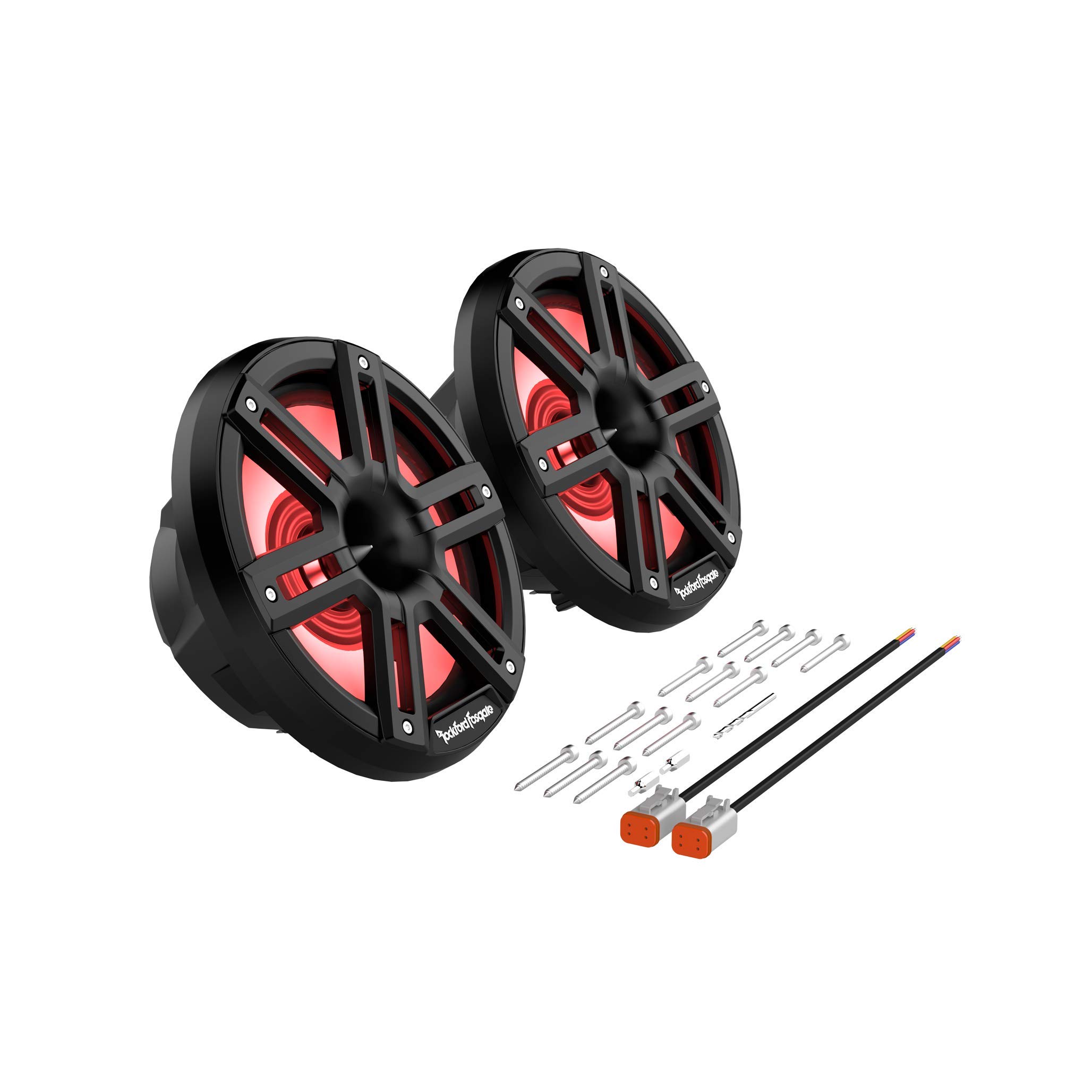 Rockford Fosgate M2-8HB Color Optix 8” 2-Way Coaxial Multicolor LED ...