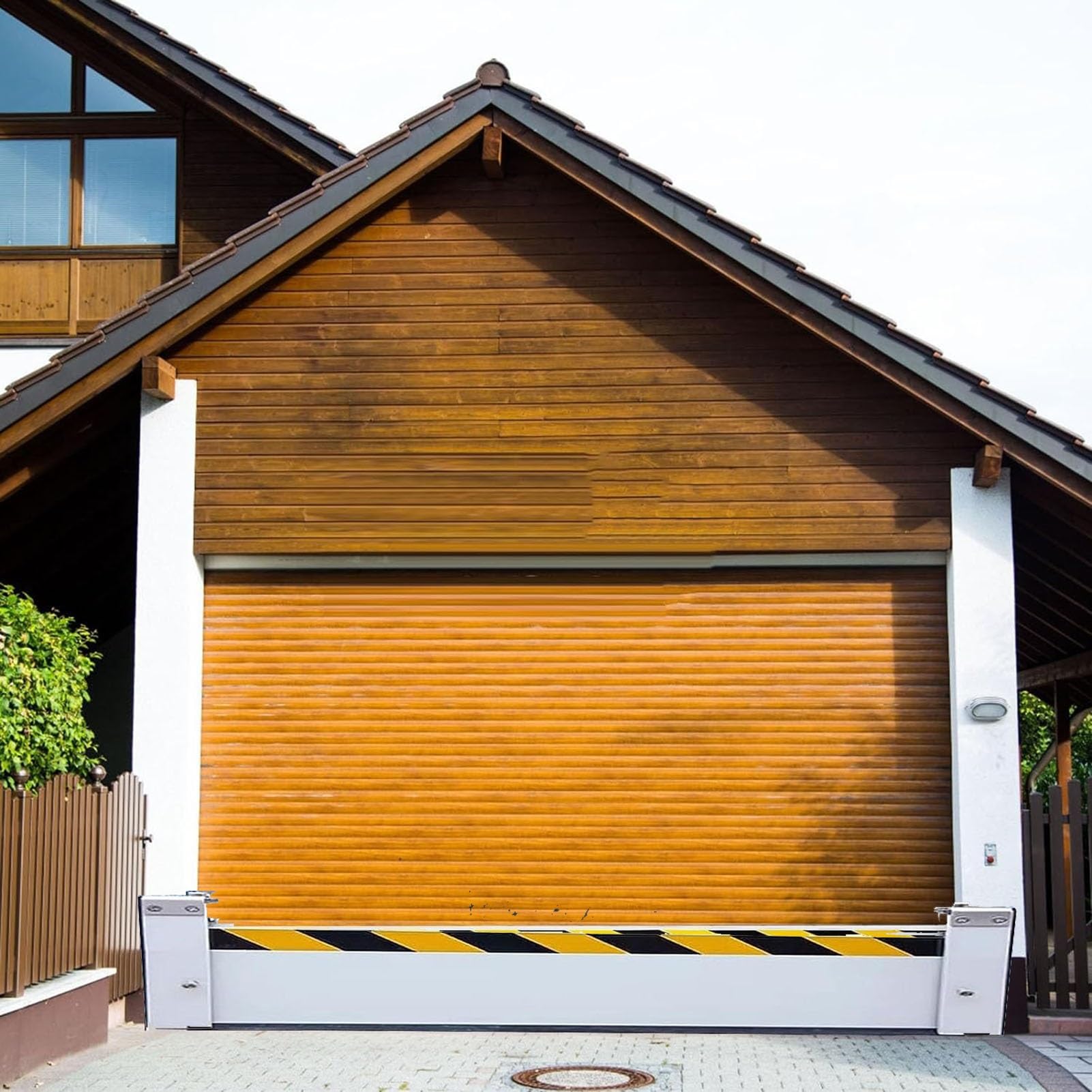 Barrière de protection contre les inondations en aluminium pour garage