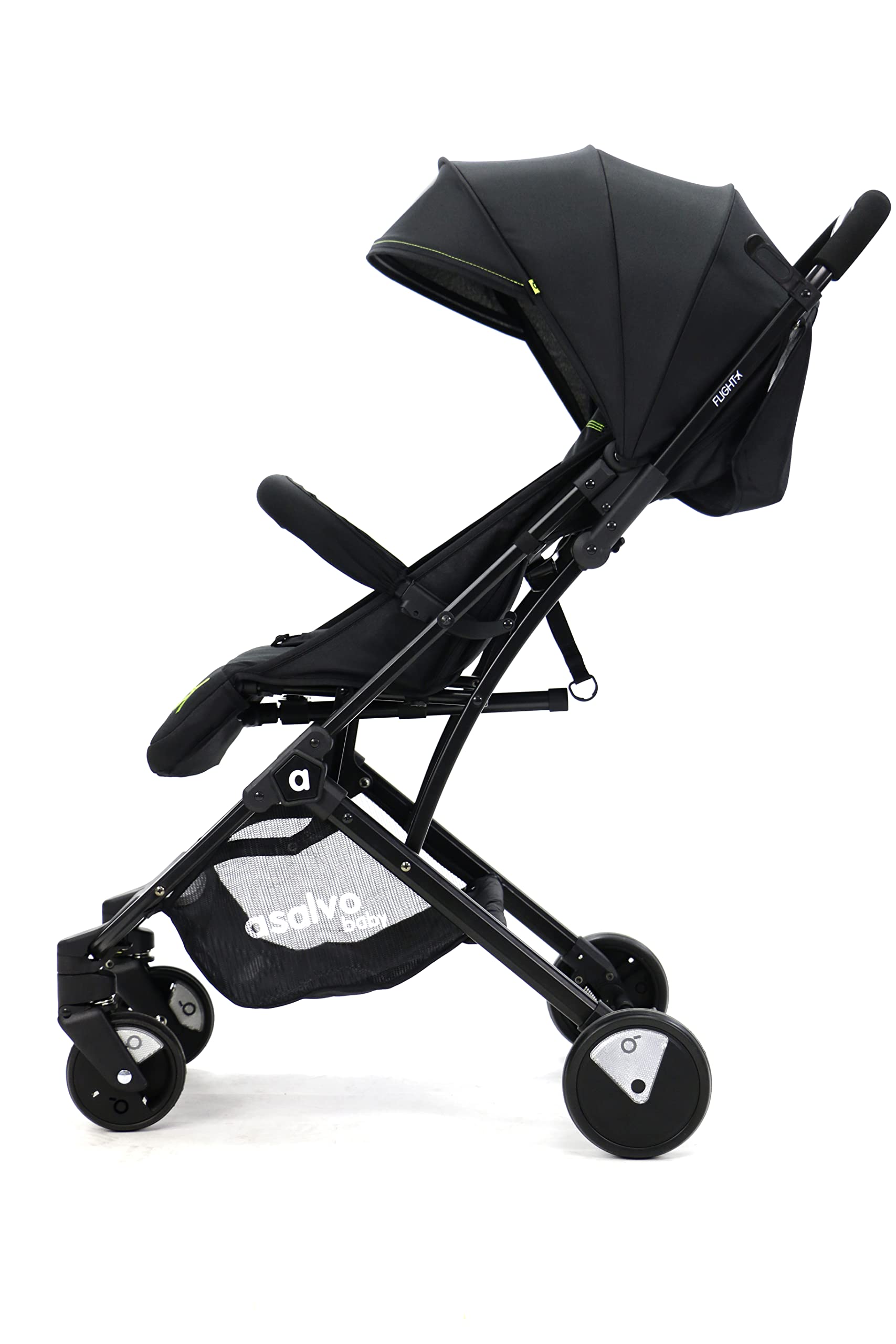 Asalvo SILLA DE PASEO FLIGHT BLACK GREEN
