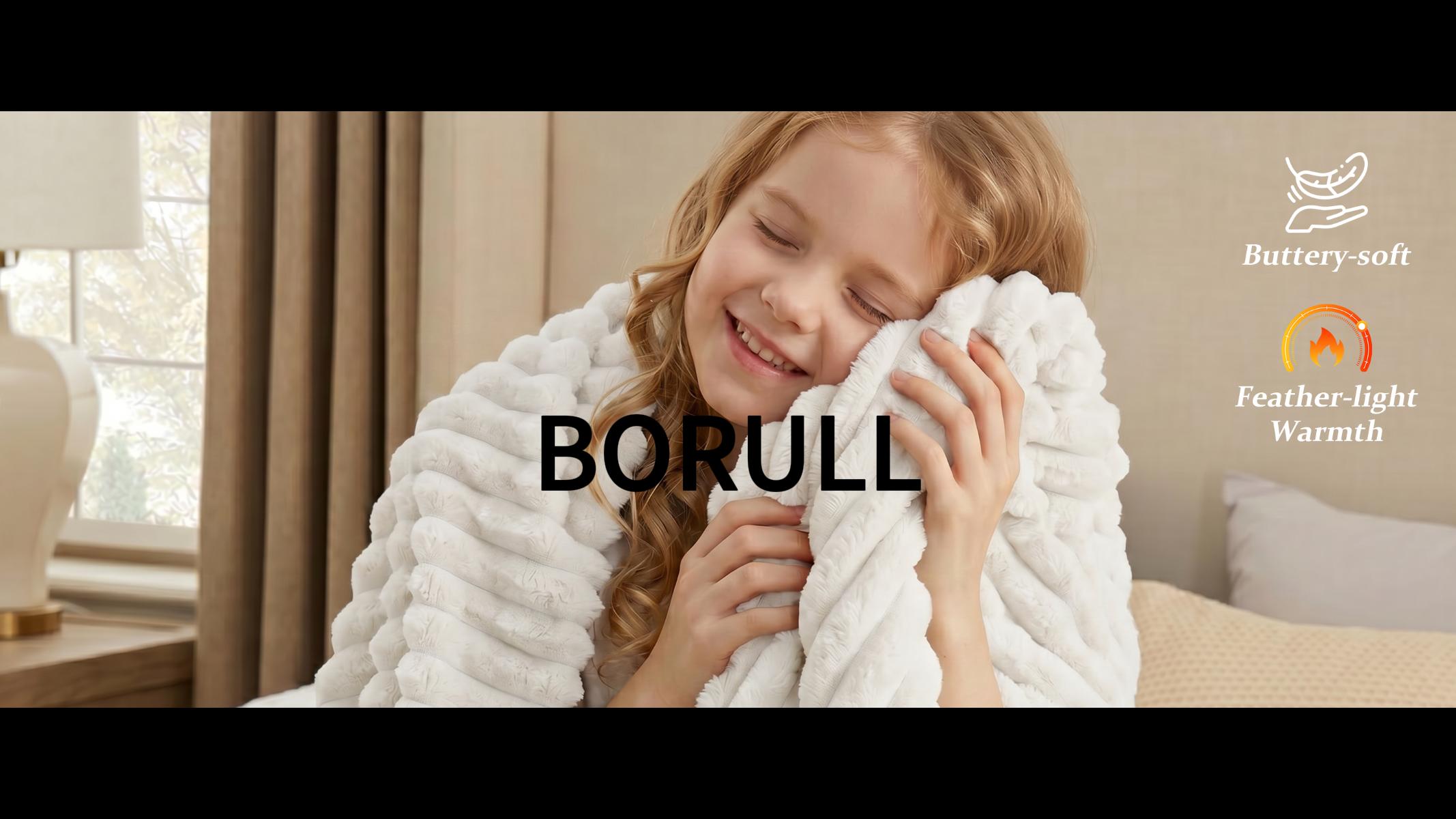 Manta de forro polar blanca para sofá y cama, cálida y acogedora, ideal para mujeres y niñas miniatura 7
