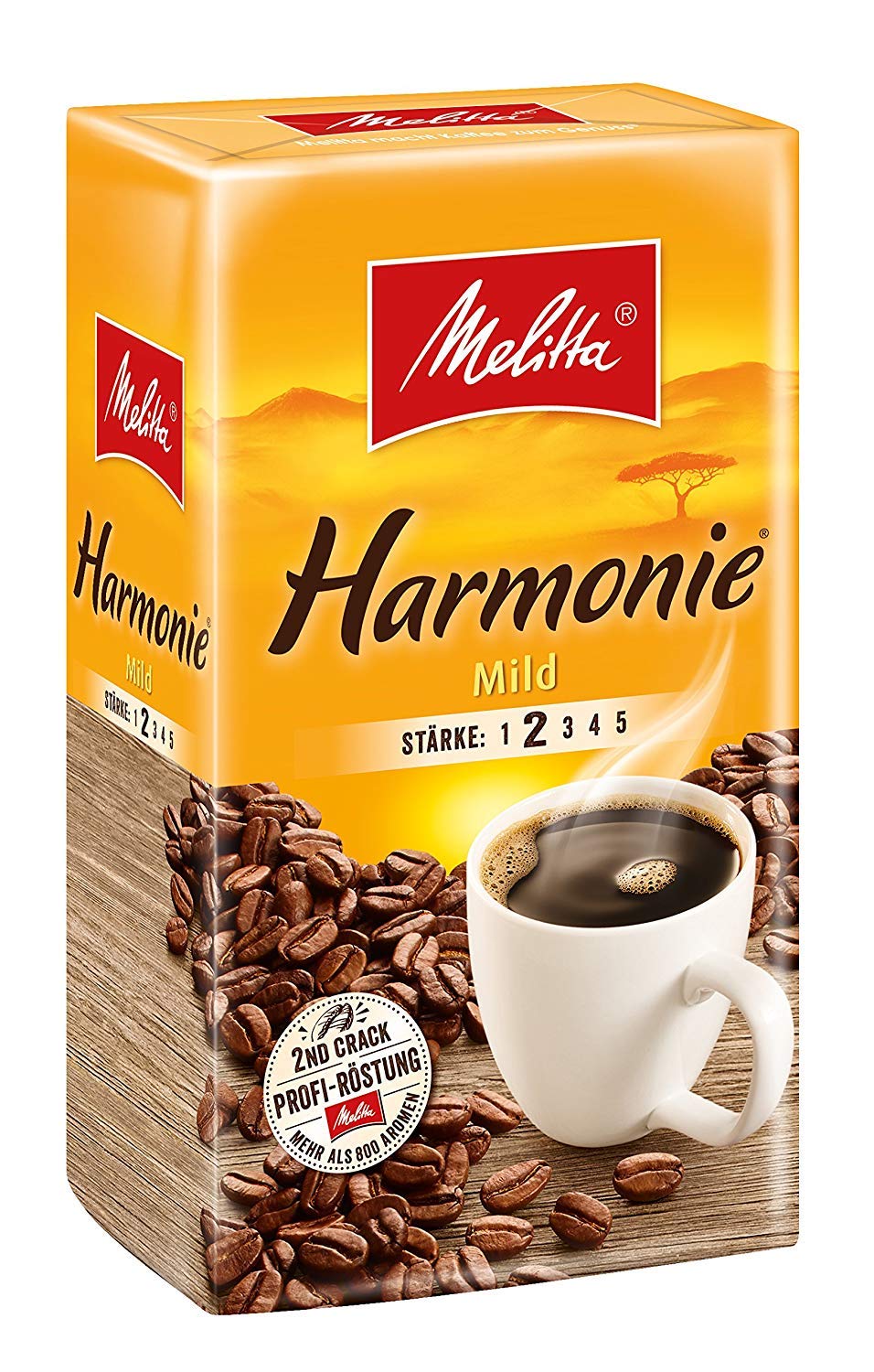 Melitta HARMONIE mild Filterkaffee 18x 500g (9000g) - Melitta Café gemahlen