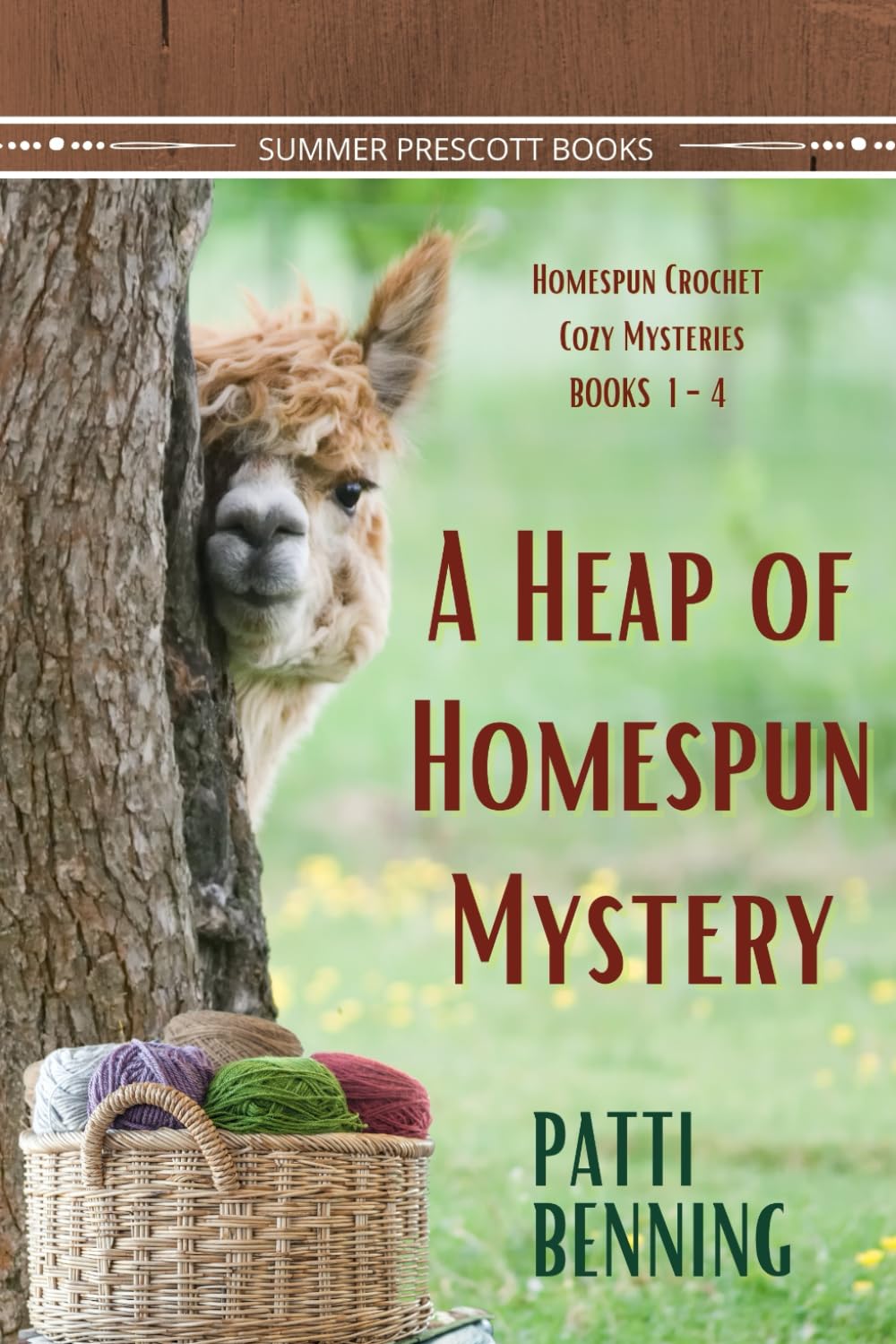 A Heap of Homespun Mystery: Homespun Crochet Cozy Mysteries Books 1 - 4