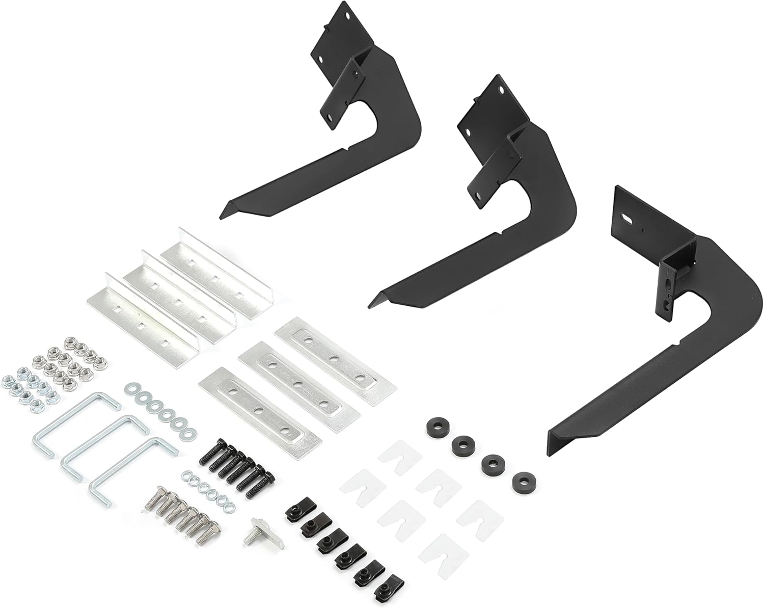 KUAFU Running Board Bracket Compatible with 2015-2023 Ford Transit 150 250 350 Passenger Side Step Grip Step Mounting Brackets