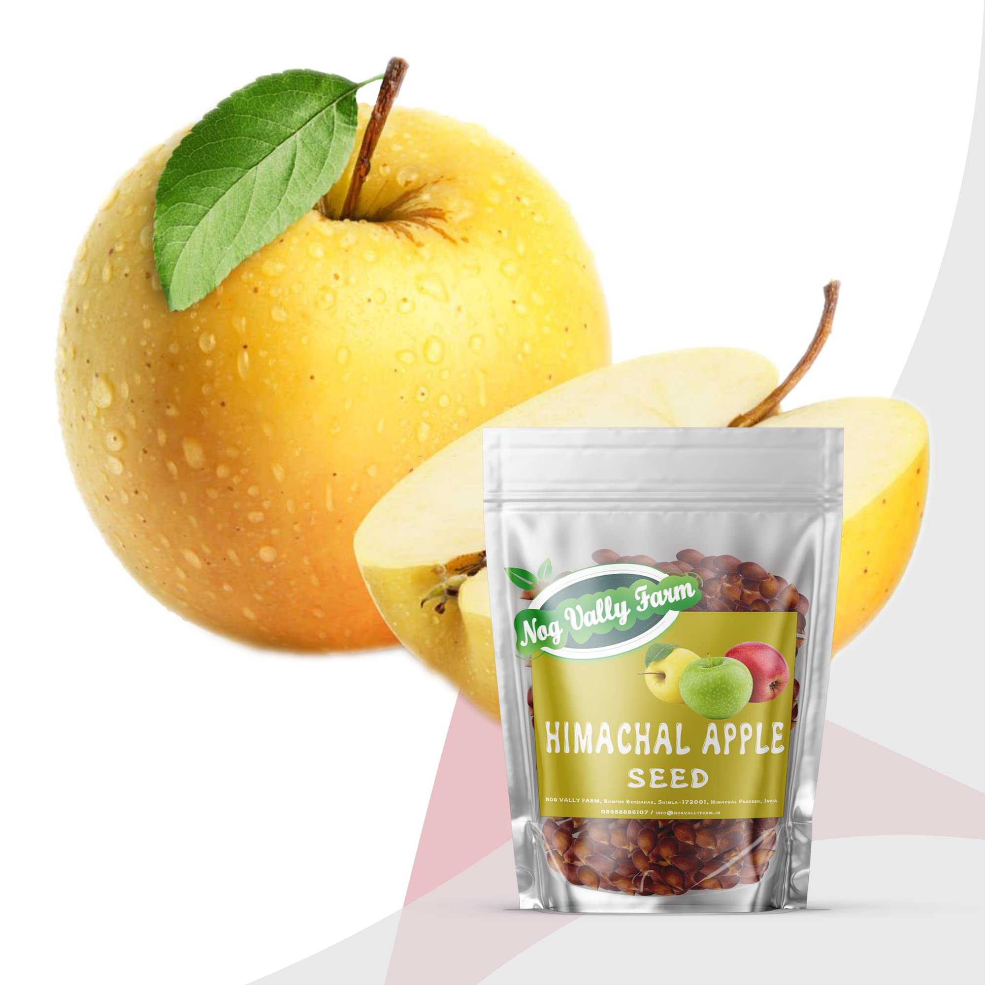 NOG VALLY FARM�| GOLDEN Delicious Apple Seeds Premium Fruit Seed Pack - Grow Your Own Orchard at Home |Pack of 100 seeds (B08NHQCTTF) Amazon Price History, Amazon Price Tracker