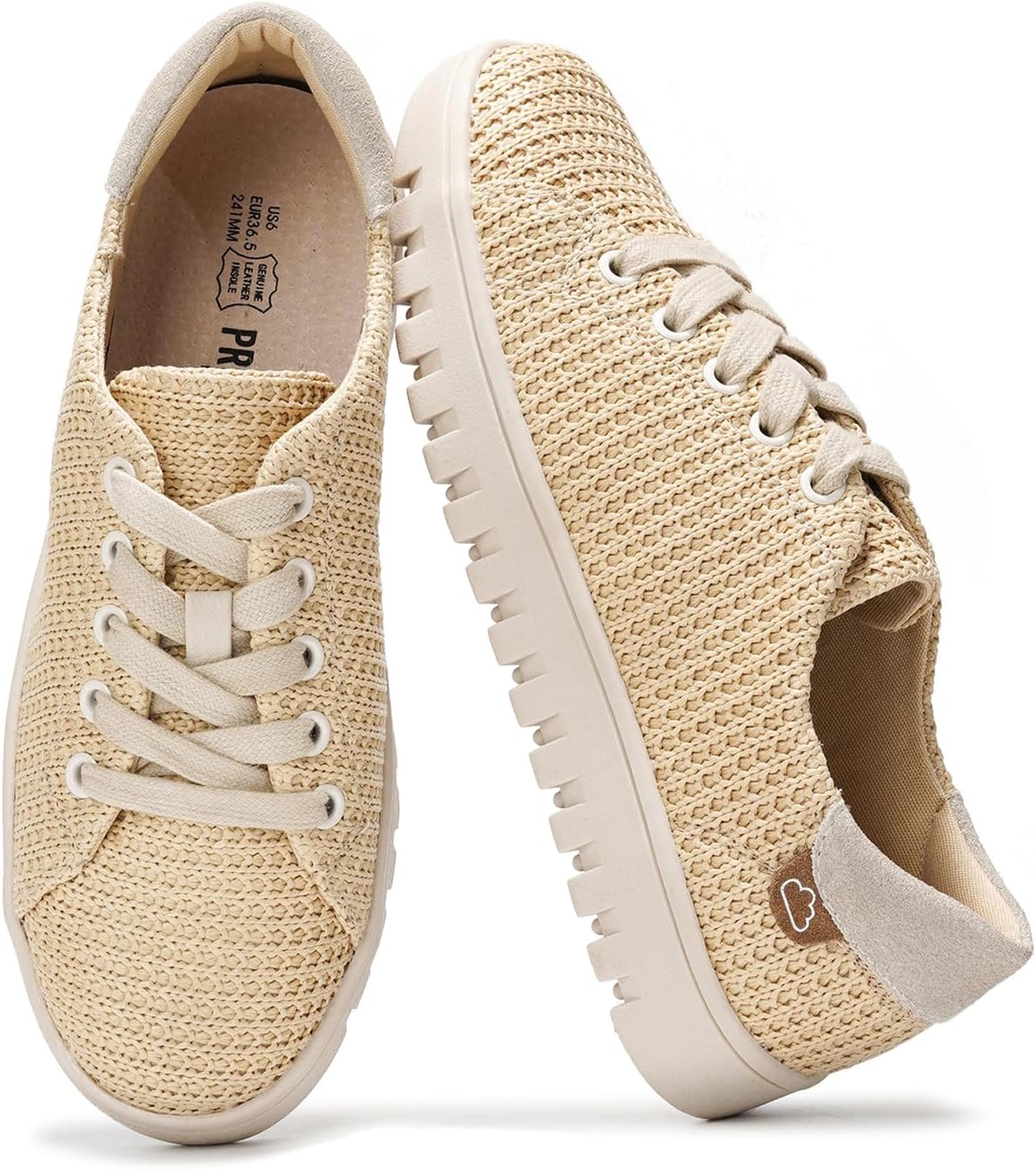 Project Cloud Sneakers for Women – Memory Foam Insole Women's Fashion Sneakers – Non Slip & Lightweight Trendy Womens Shoes – Fashion Shoes for Women 2026 (Paisley)