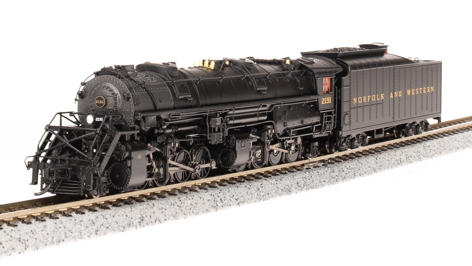 Amazon.com: Broadway Limited 7223 N&W Y6b 2-8-8-2, #2199