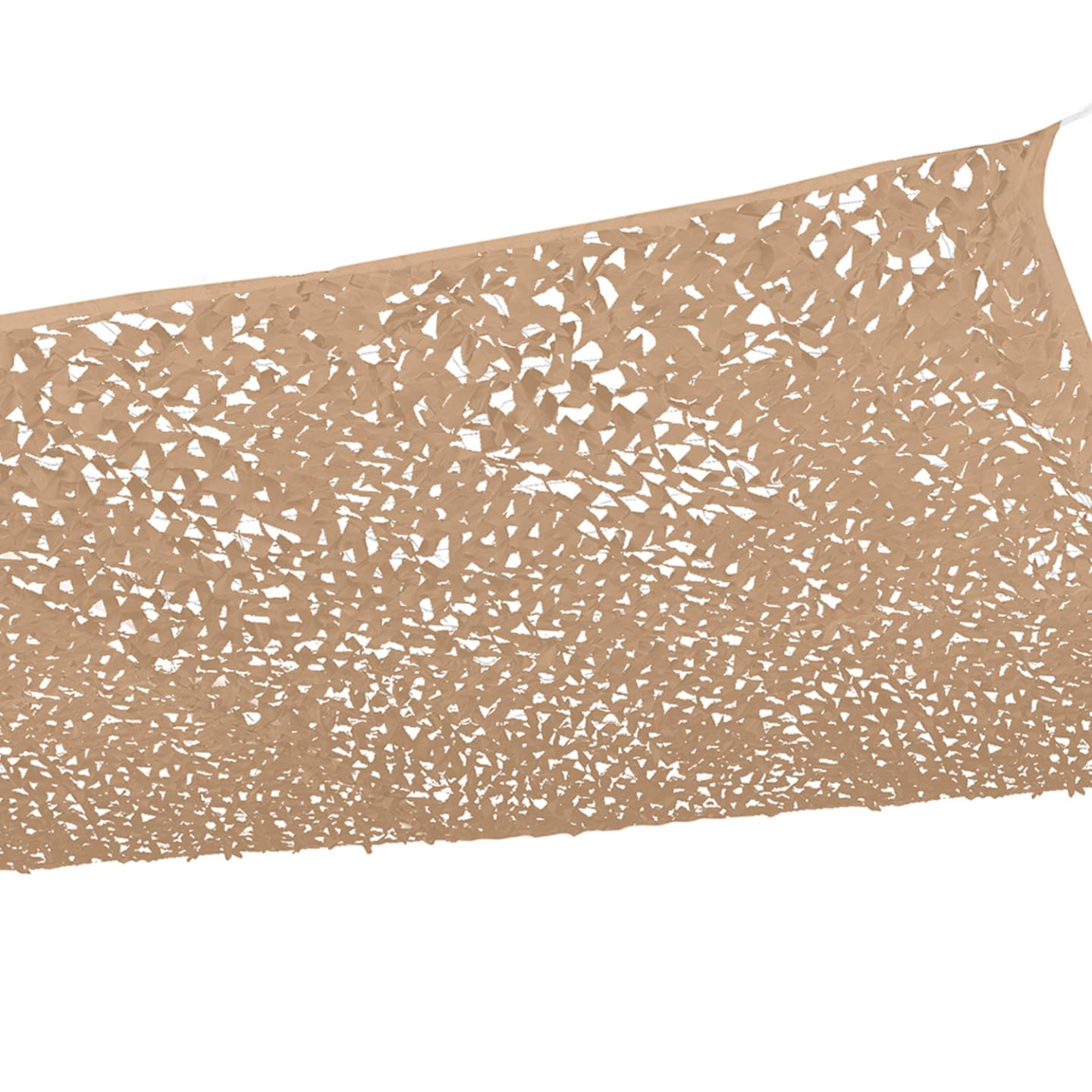 IDMarket - Voile d'ombrage rectangulaire Design ombrière Camouflage 4x6 M Sable