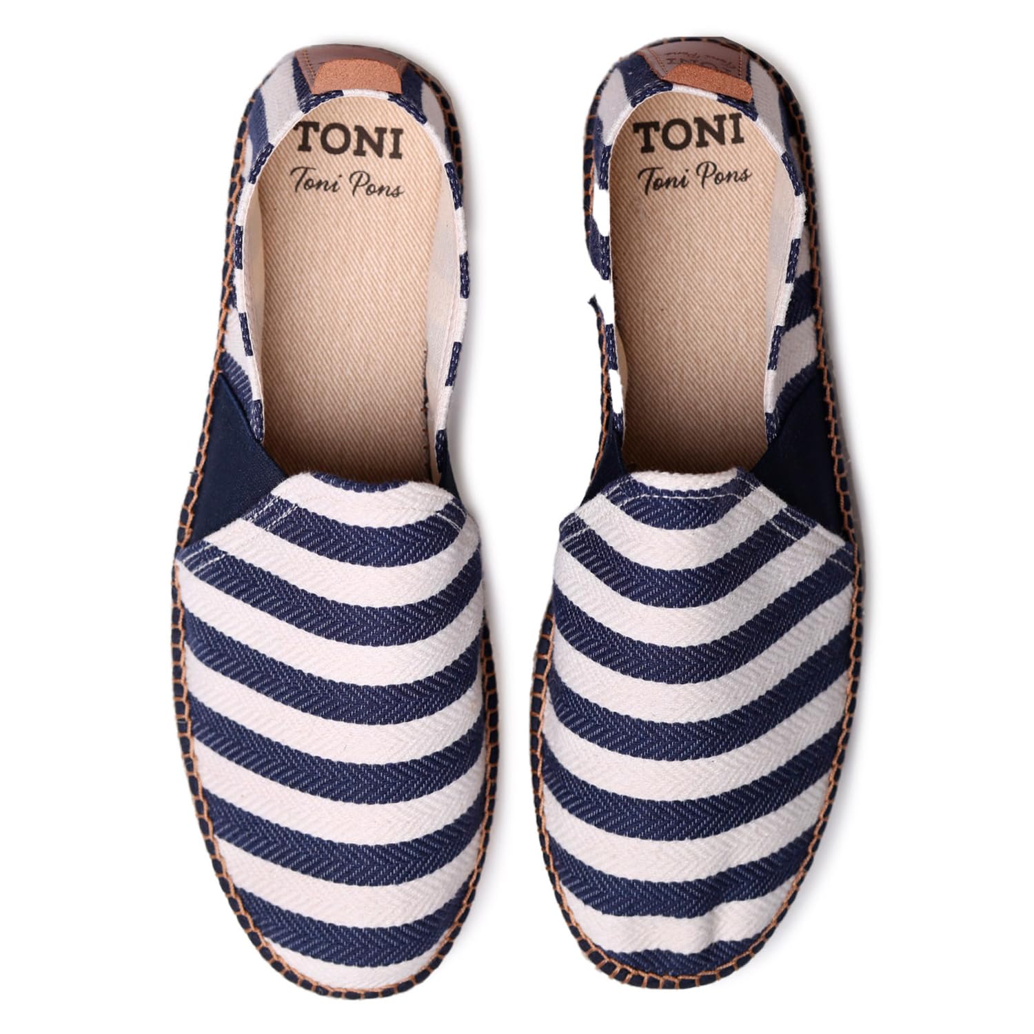 TONI PONS Dustin Espadrillas da uomo realizzata in tessuto a righe