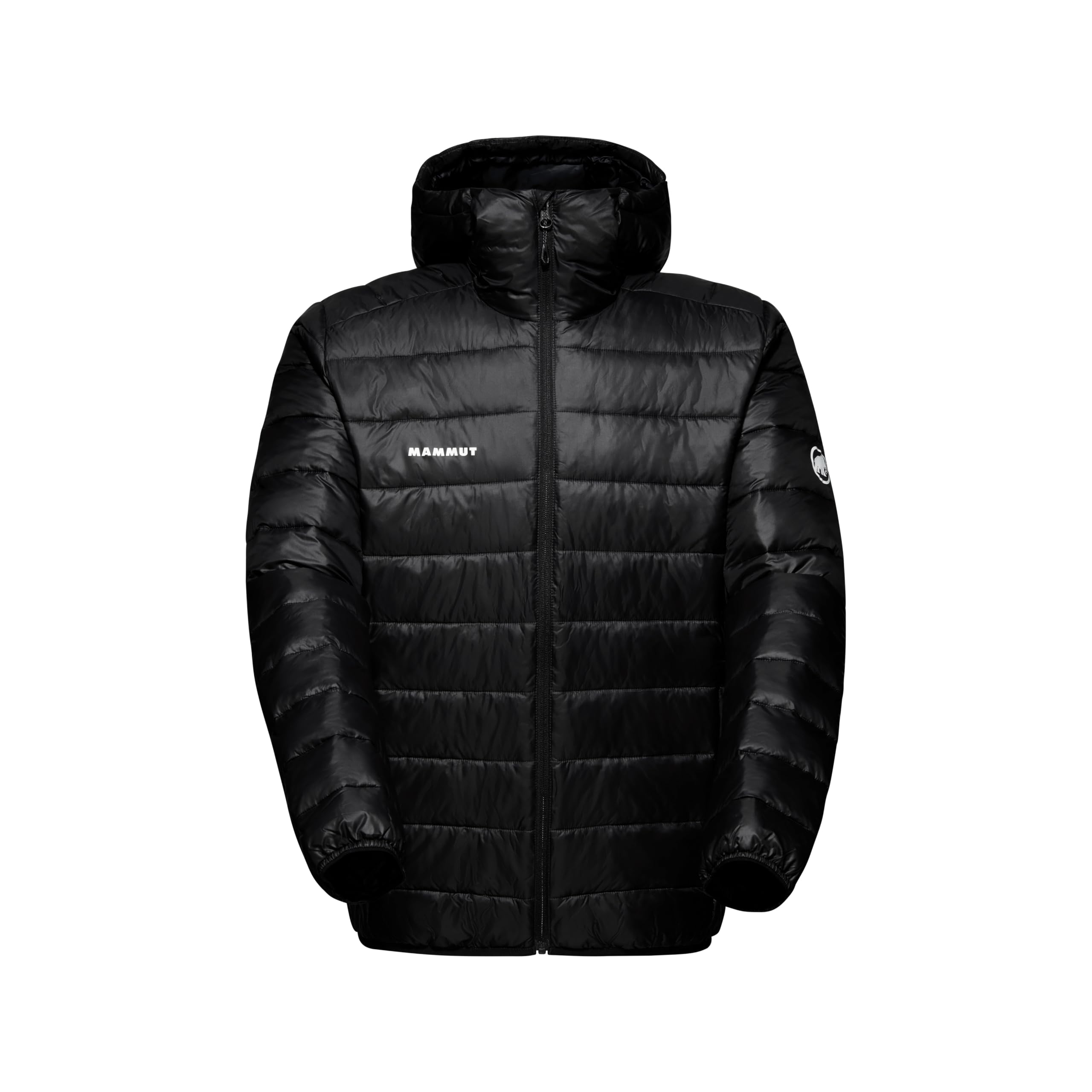 Mammut Crag IN Hooded Jacket Men – Kurtka Ocieplana Męska z Kapturem | Lekka, Zimowa i Pikowana | Rozmiar L, Czarny