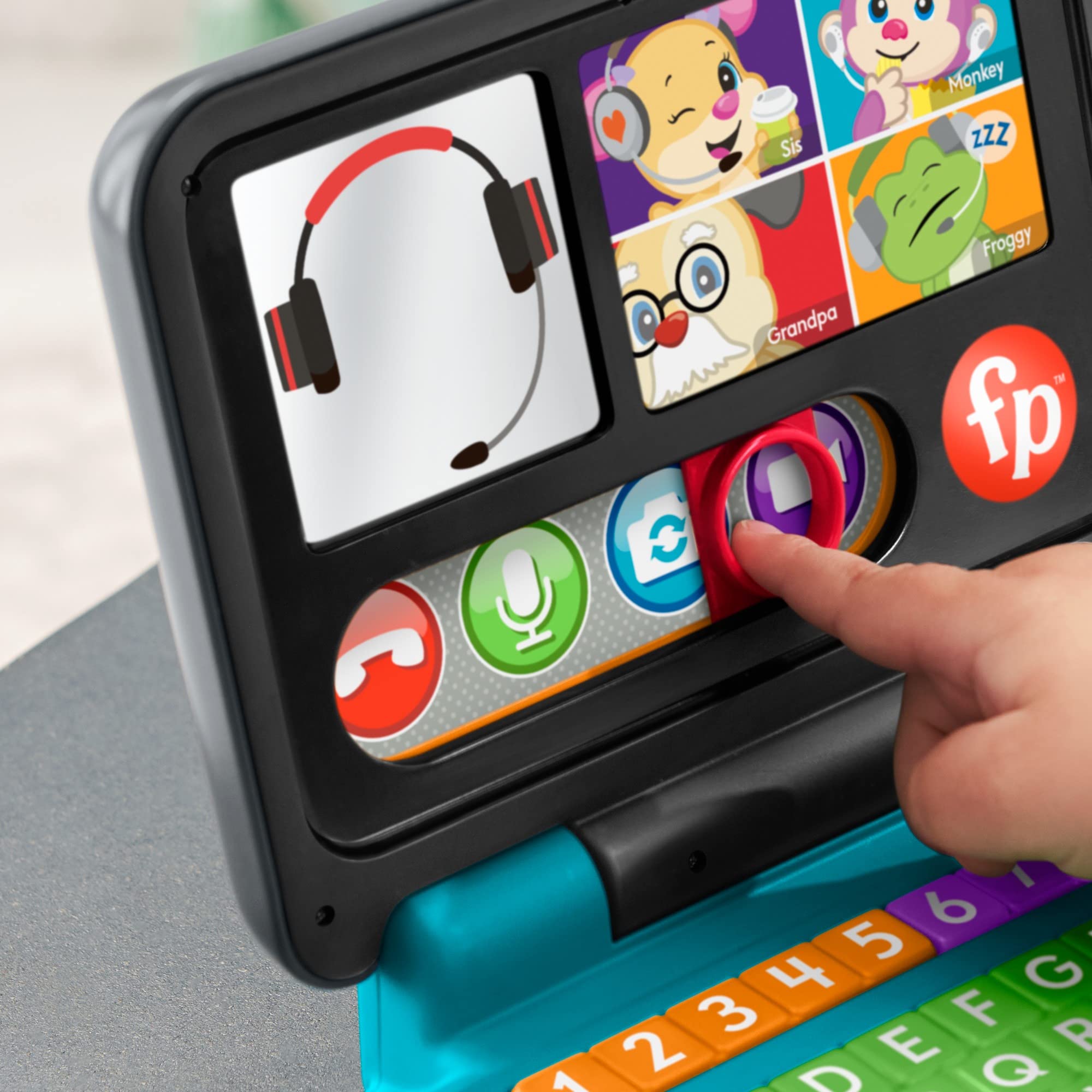 Fisher-Price Let's Connect Laptop, Version: French, HGW99, Multicolor, Französisch - Image 3