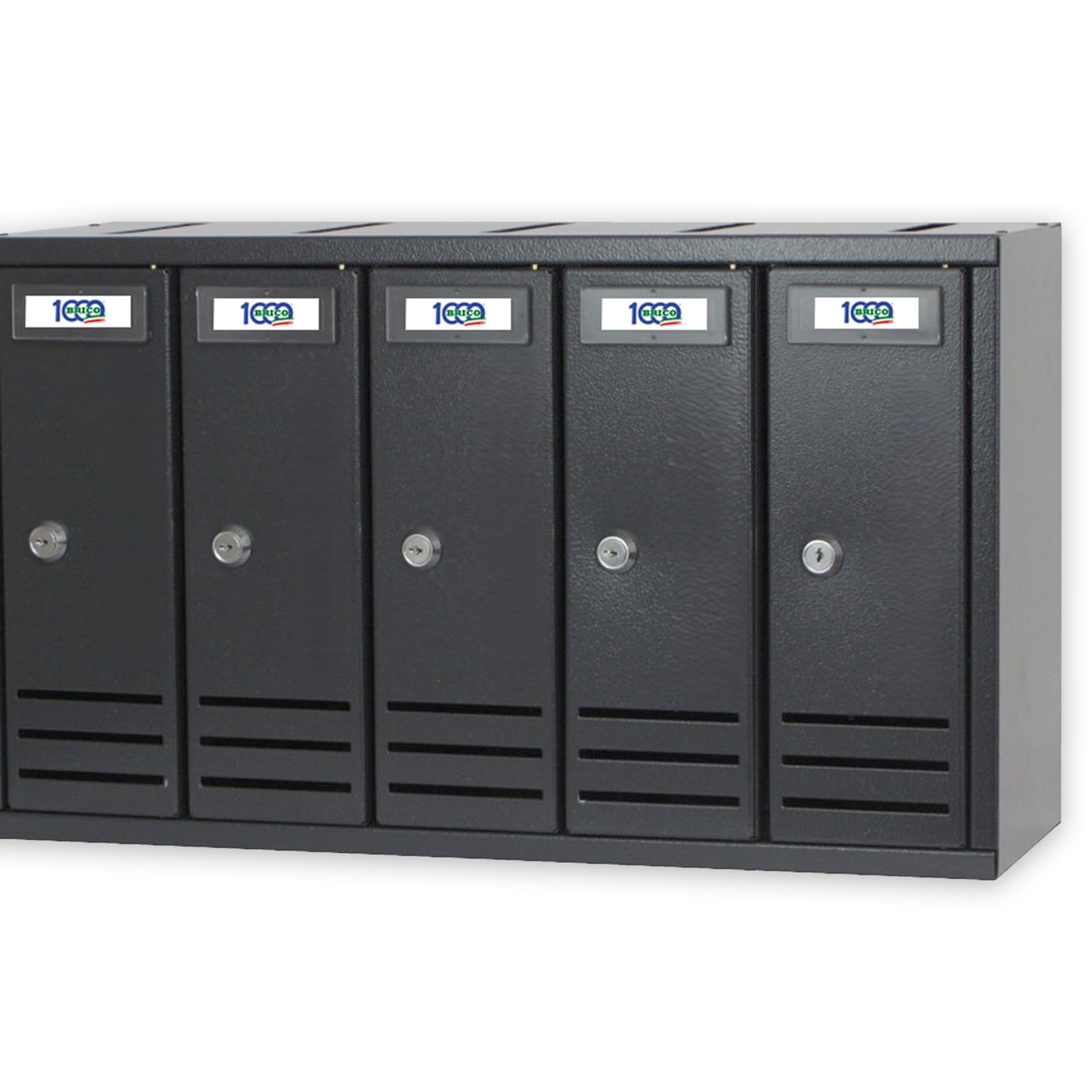 Cassetta Postale Condominiale 5 ante cm 52x18x30h - Modello Infinity Grigio Antracite