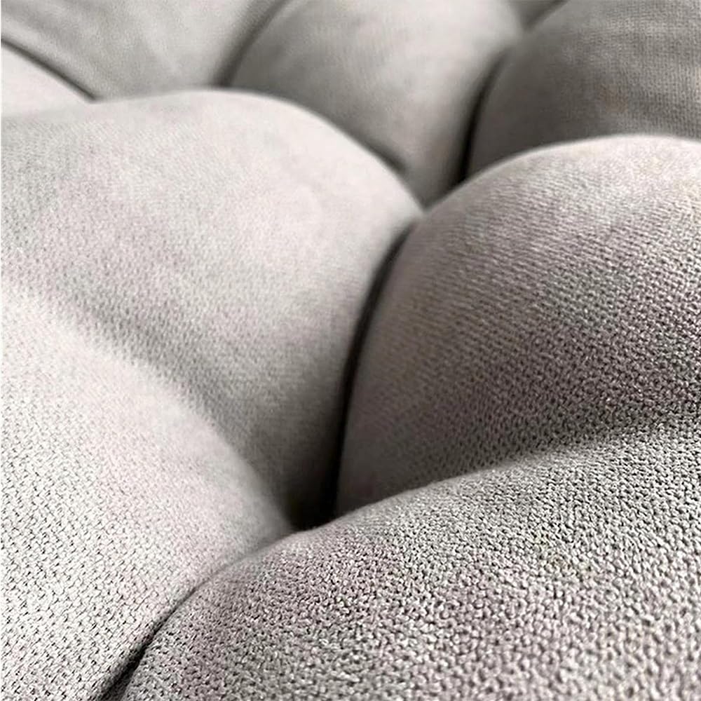 Cojín de Respaldo para Silla, Cojín para Hamaca con Respaldo, Cojín para Columpio Lavables, Cojines para Silla de Patio para Muebles de Exterior Interior (Color : Black)