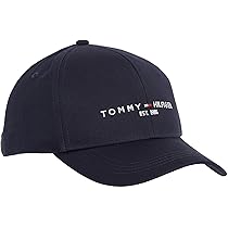 Tommy Hilfiger Uomo Cappellino TH Established Cappellino da Baseball, Blu (Desert Sky), Taglia Unica