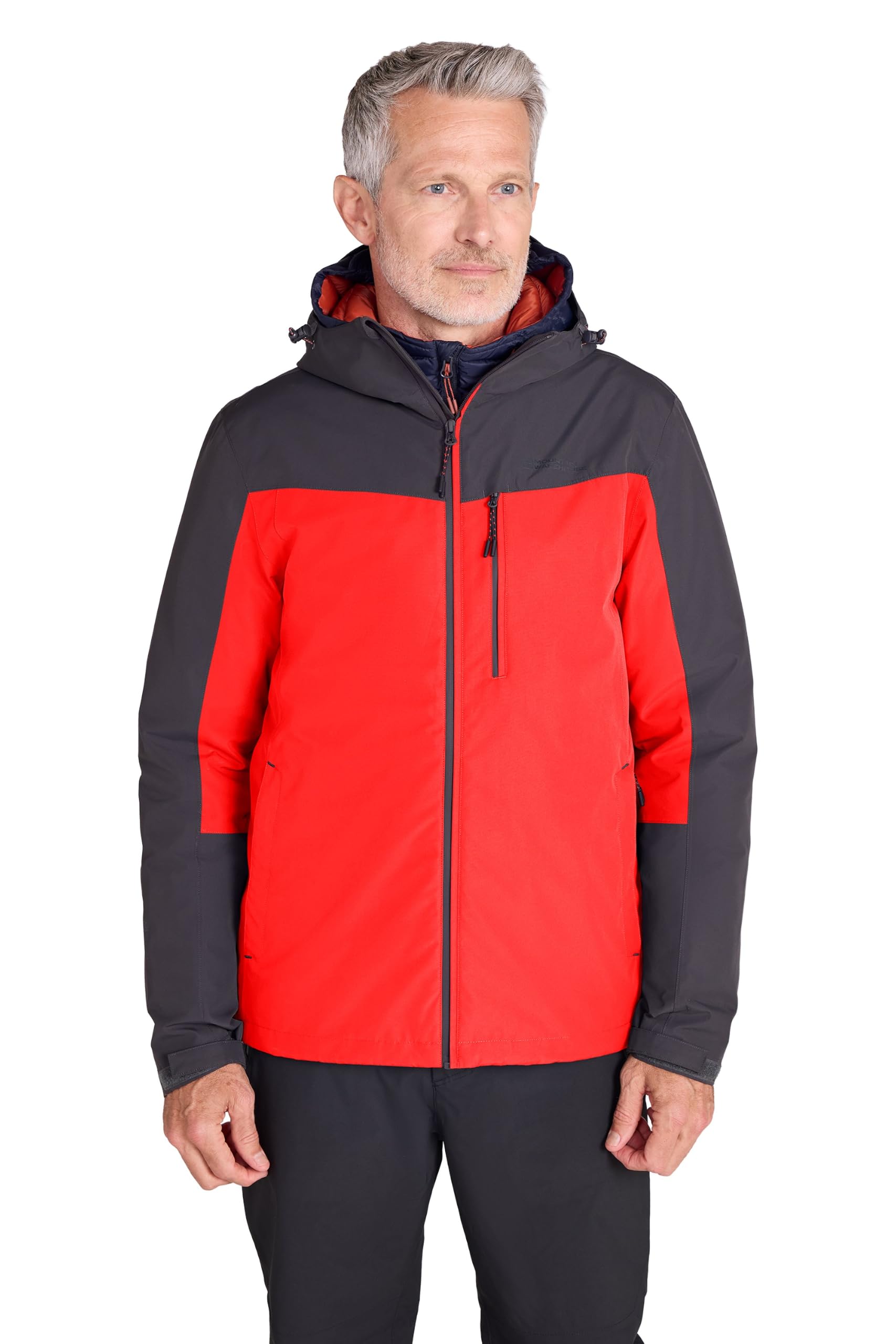 Brisk Extreme Mens Waterproof Jacket - Red