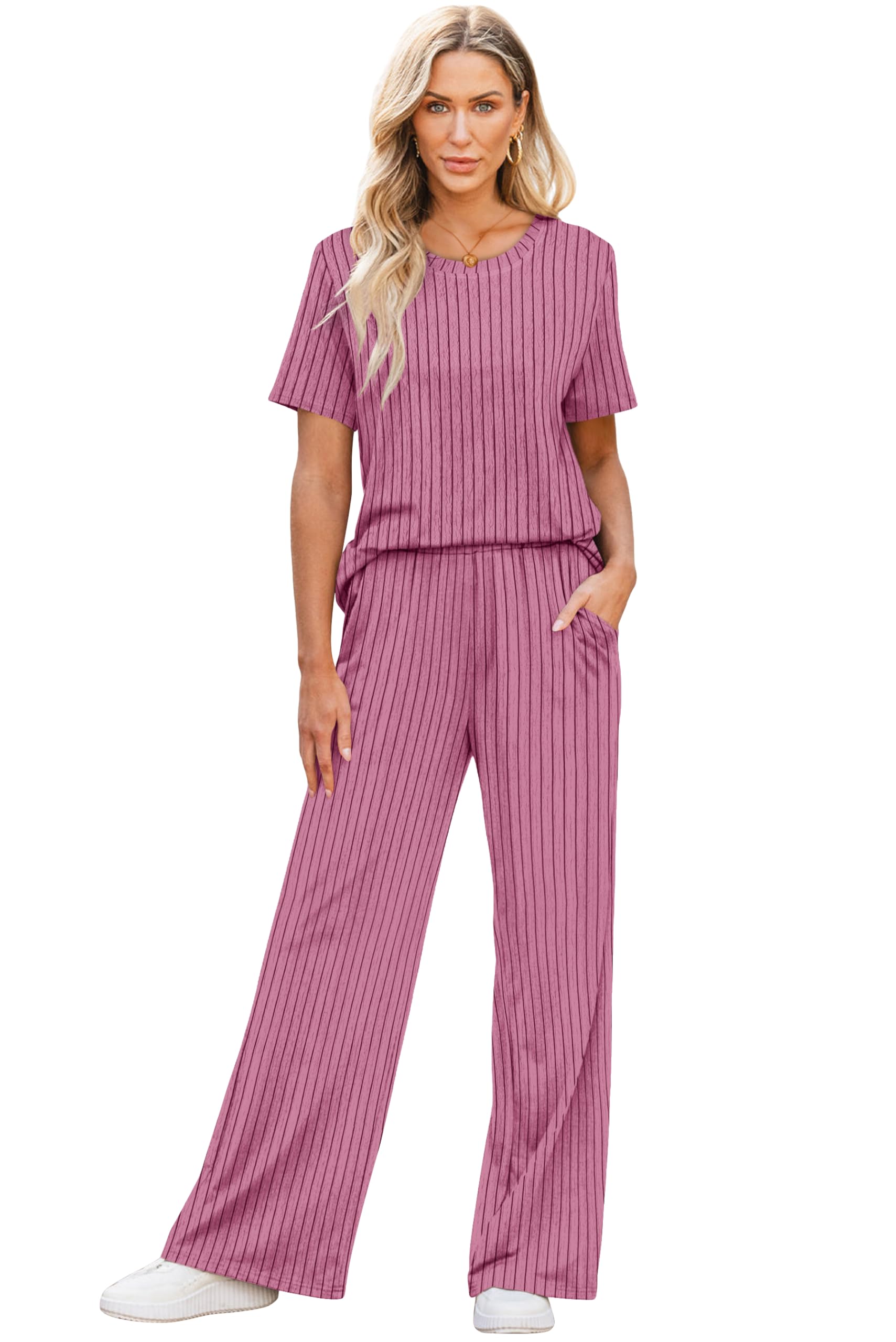 keri perry Women dress | jumpsuits stylish | Strip printed | Crew-neckline | casual formal-picture-38