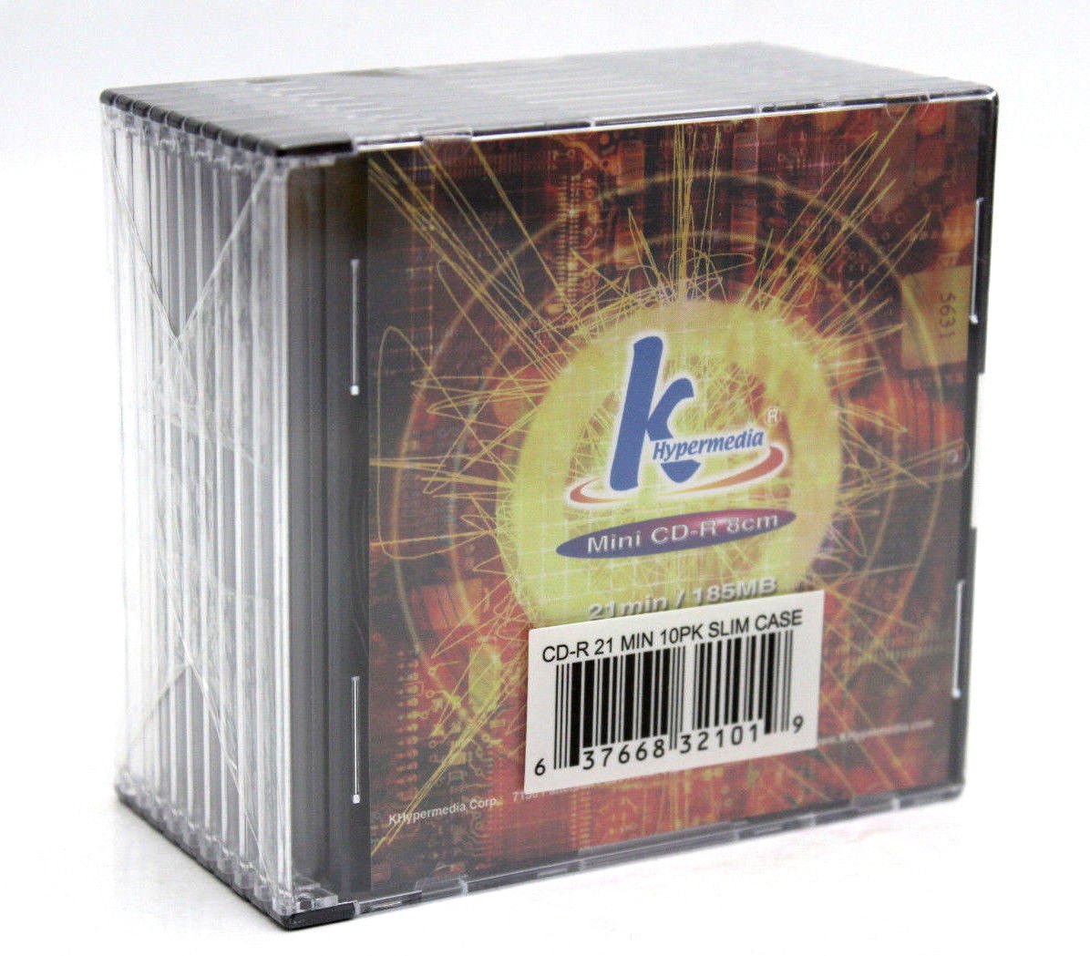 Amazon.com: (10-Pack) K Hypermedia Compact Mini CD-R 21min / 185MB
