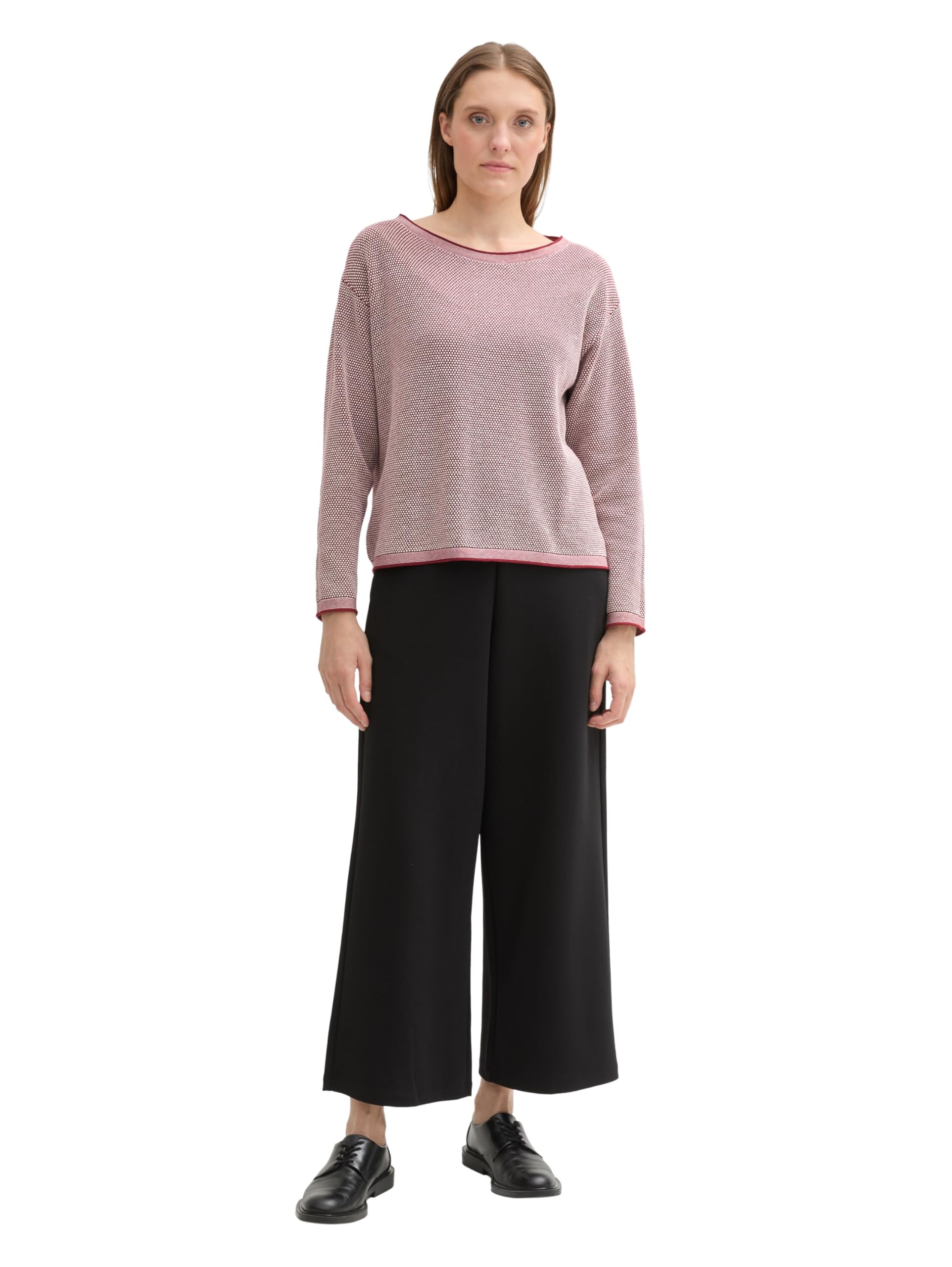 TOM TAILOR Damen Strickpullover aus Bio-Baumwolle – Ansicht 2