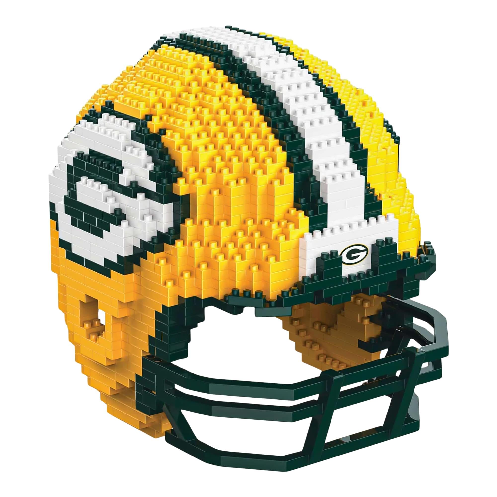Green Bay Packers NFL 3D BRXLZ Puzzle Replica Helmet Set, One Size โ image 1