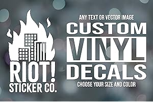 Custom Vinyl Decals - Design Your Own Durable Vinyl Decal