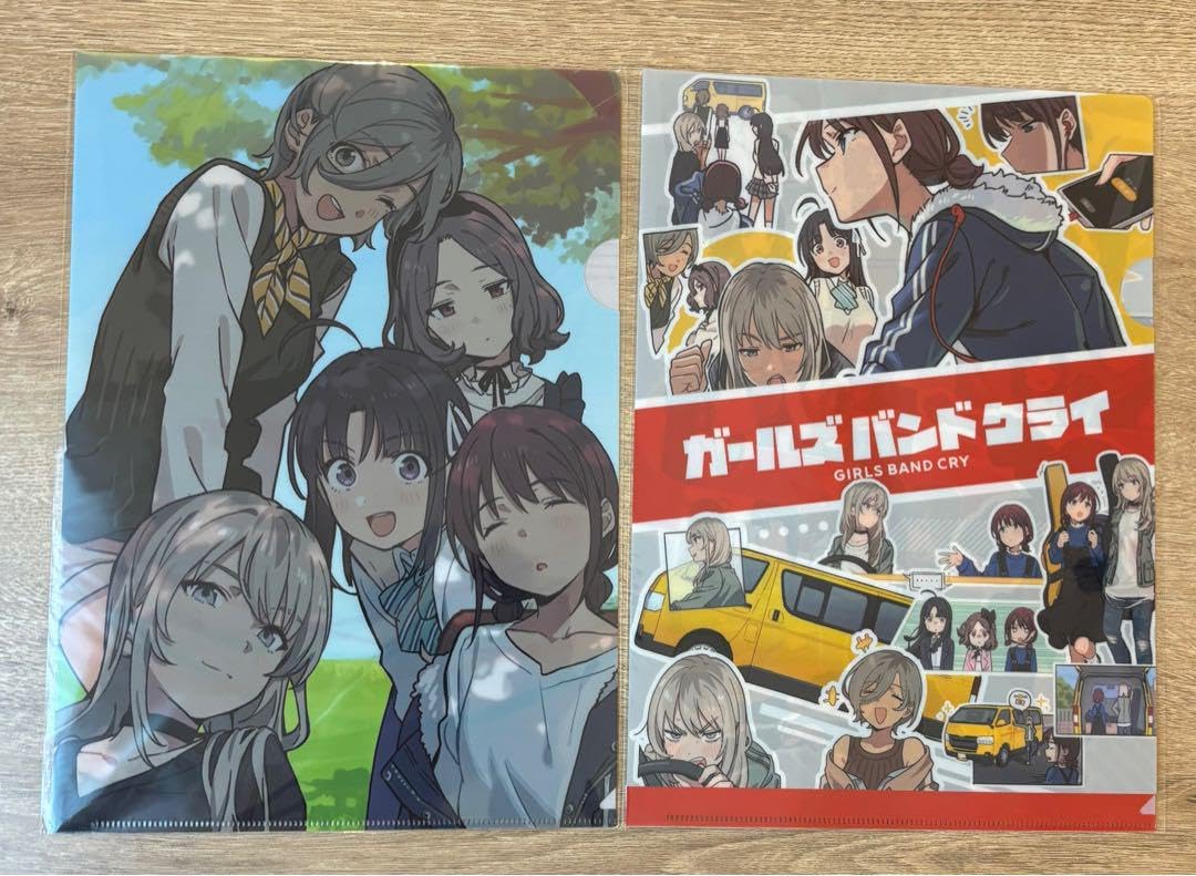 全種セット】クリアファイル 13種 ガールズバンドクライ メタルクリア