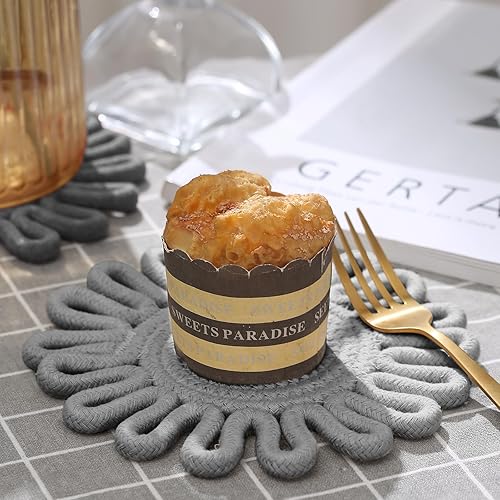 Miniatura 10 de Salvamanteles para ollas y sartenes calientes, salvamanteles para platos calientes, agarraderas para cocina, almohadillas calientes, decoraciones de