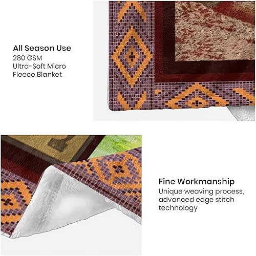 Miniatura 7 de Manta de tractor rojo, manta de cosechadora de granja, ultra suave y cómoda, manta de franela con texto en inglés "Just A Boy Who Loves Tractors",