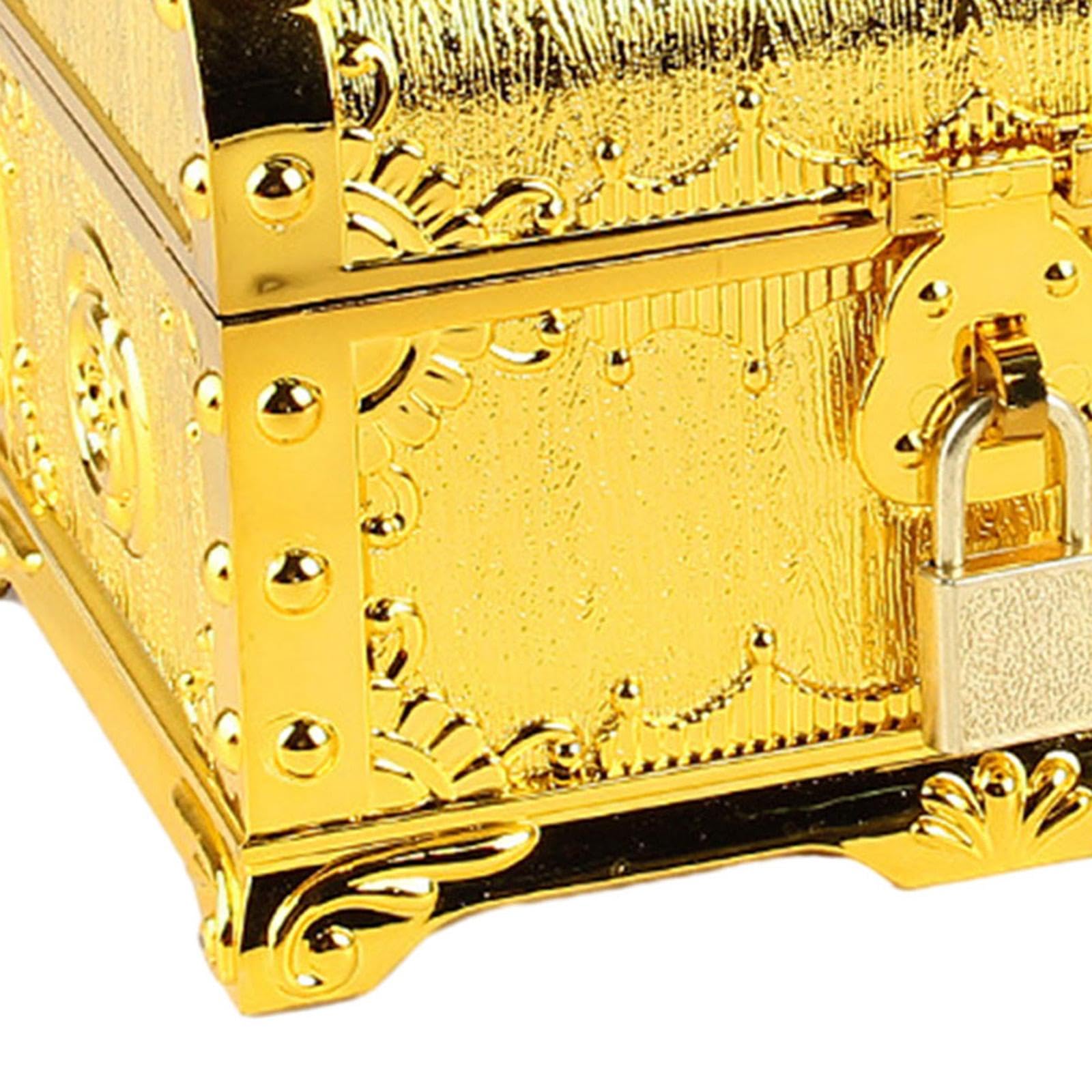 Amazon | WeiLaiKeQi 子供向け冒険宝箱セット, 金 | ケース・ボックス