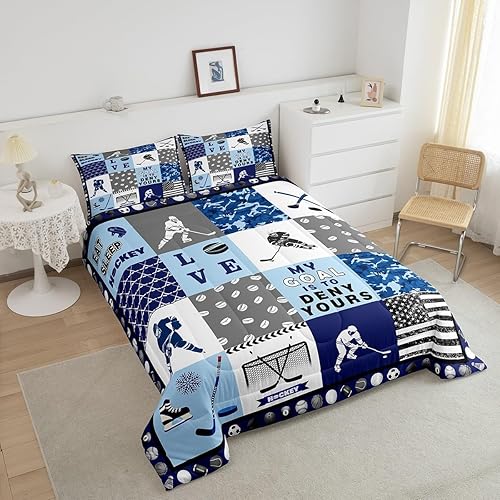 Miniatura 9 de Erosebridal Eat Sleep - Juego de edredón de béisbol para niños y jóvenes, tamaño King, suave para todas las estaciones, edredón de retazos de juego