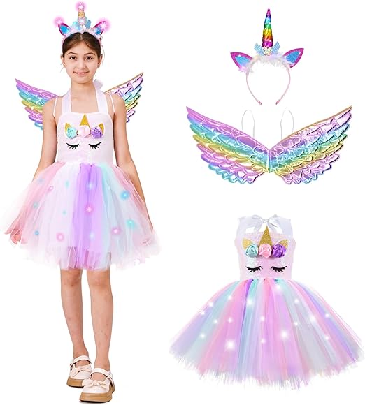 Disfraz Unicornio Niña Disfraz De Unicornio Para Niu00f1as Vestido