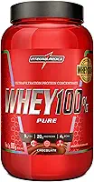 Integralmédica - Whey Protein Concentrado Chocolate 100% Pure - 21g de Proteína por Scoop, Suplementação Alimentar Pós-Treino, Fórmula Enriquecida com BCAAs - Pote 900g