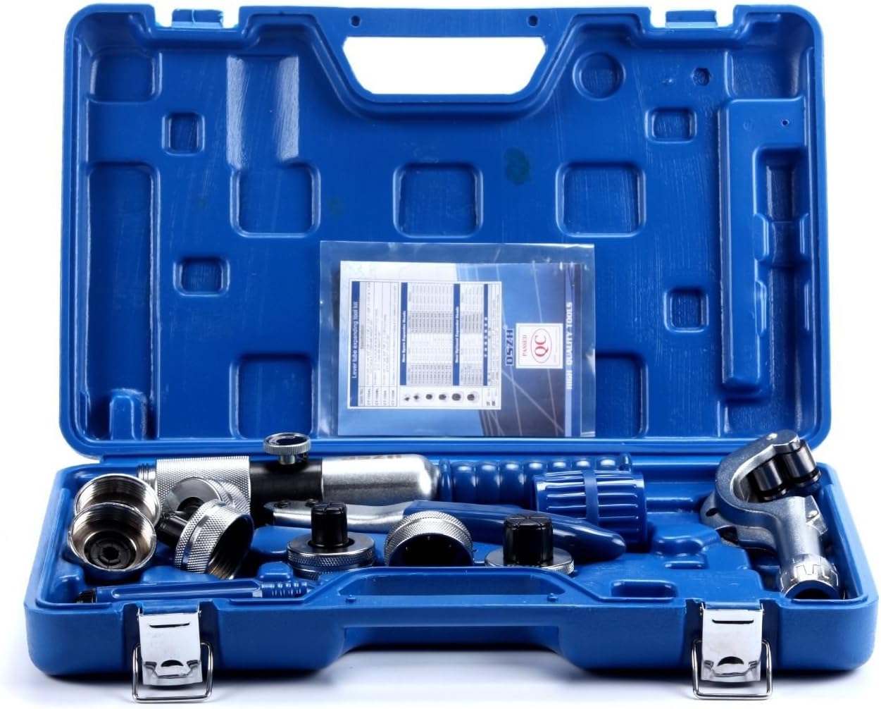 Hydraulic Tube Expander 7 Lever Tubing Expanding Tool Swaging Kit HVAC Tools