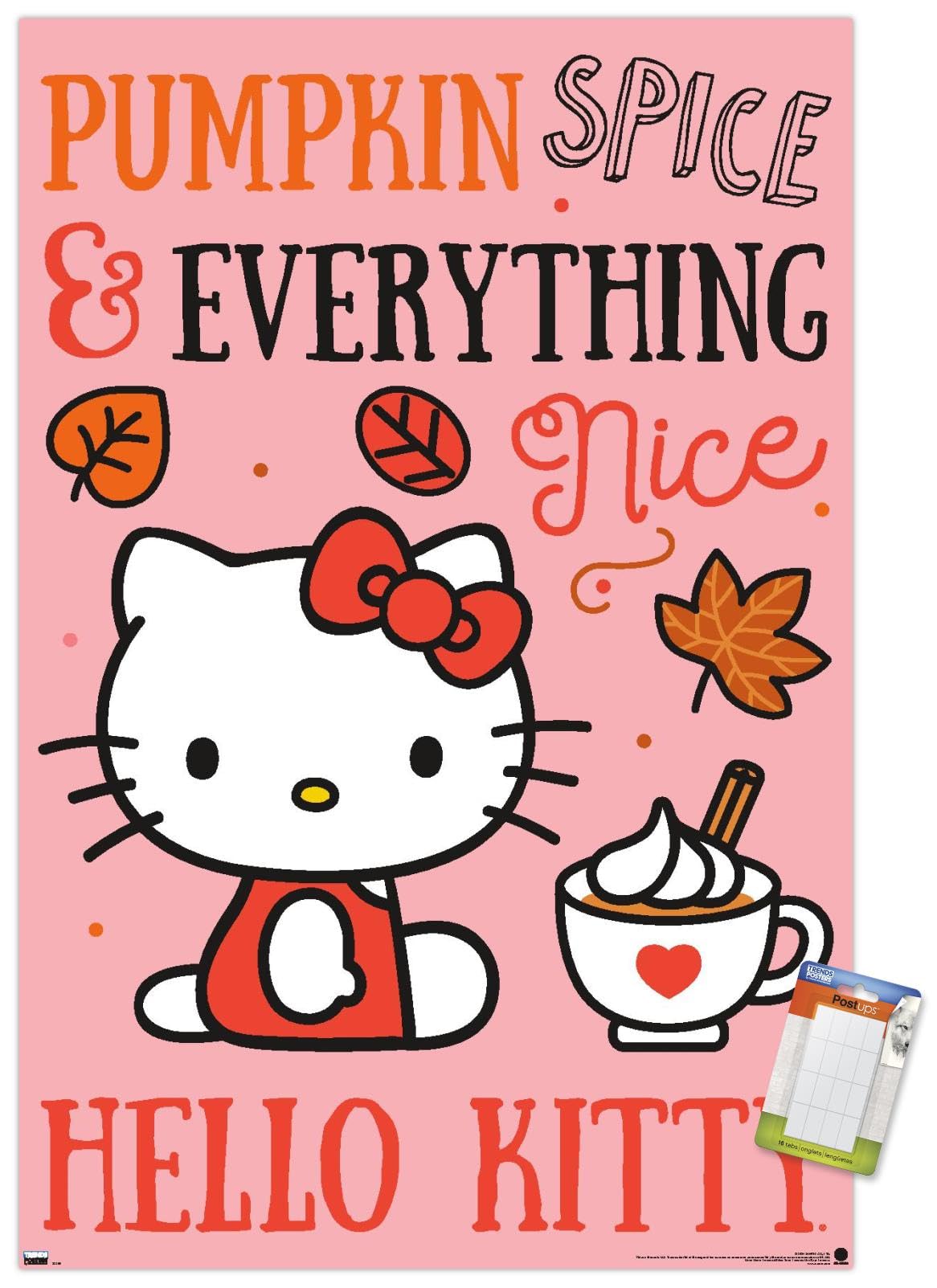 Amazon.com: Hello Kitty: 20 Pumpkin - Nice Wall Poster, 22.37