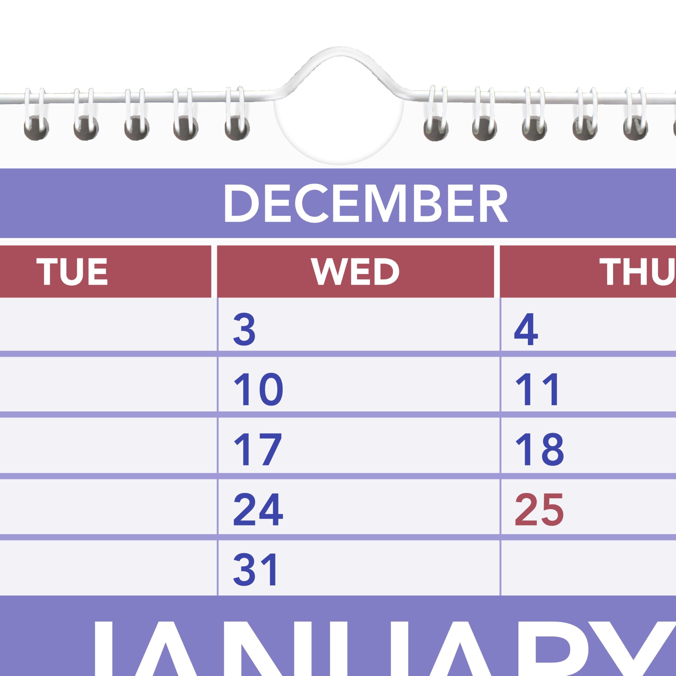 AT-A-GLANCE 2026 Wall Calendar, 15.5" x 22.75", Large, 3-Month Reference (PM62826) - Image 4