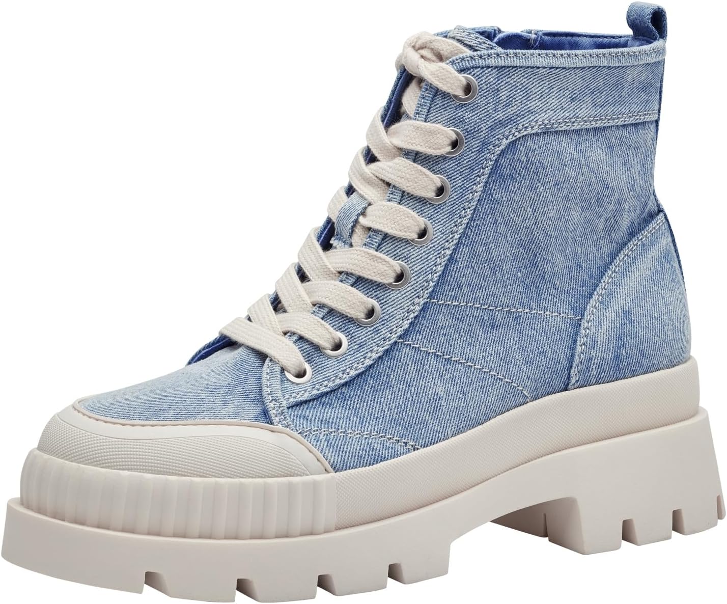 Tamaris enkellaarsjes dames 1-25210-42, ivoor, 37 EU