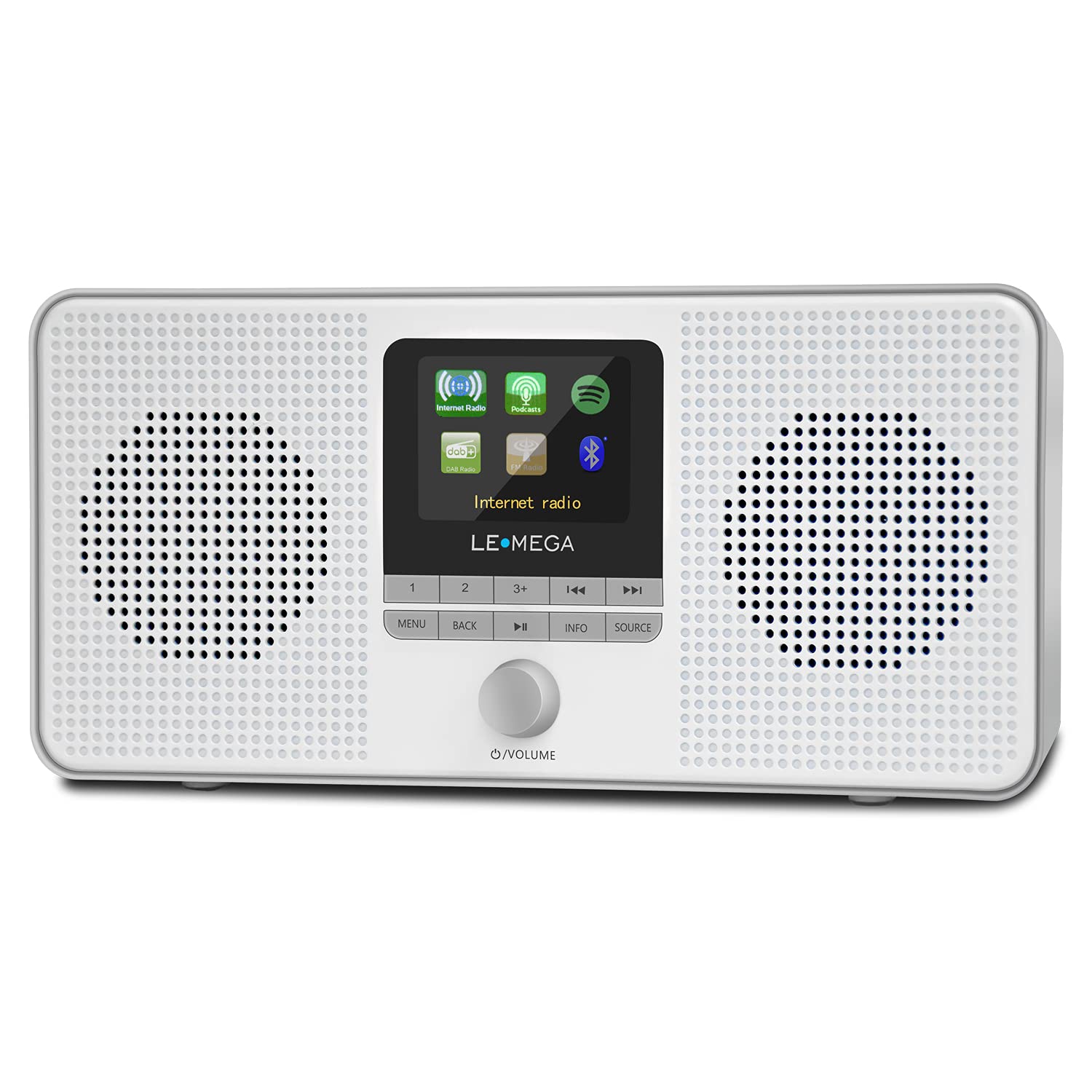 LEMEGA IR4S Stereo Portable WIFI Radio,DAB/DAB+/FM Radio,Built