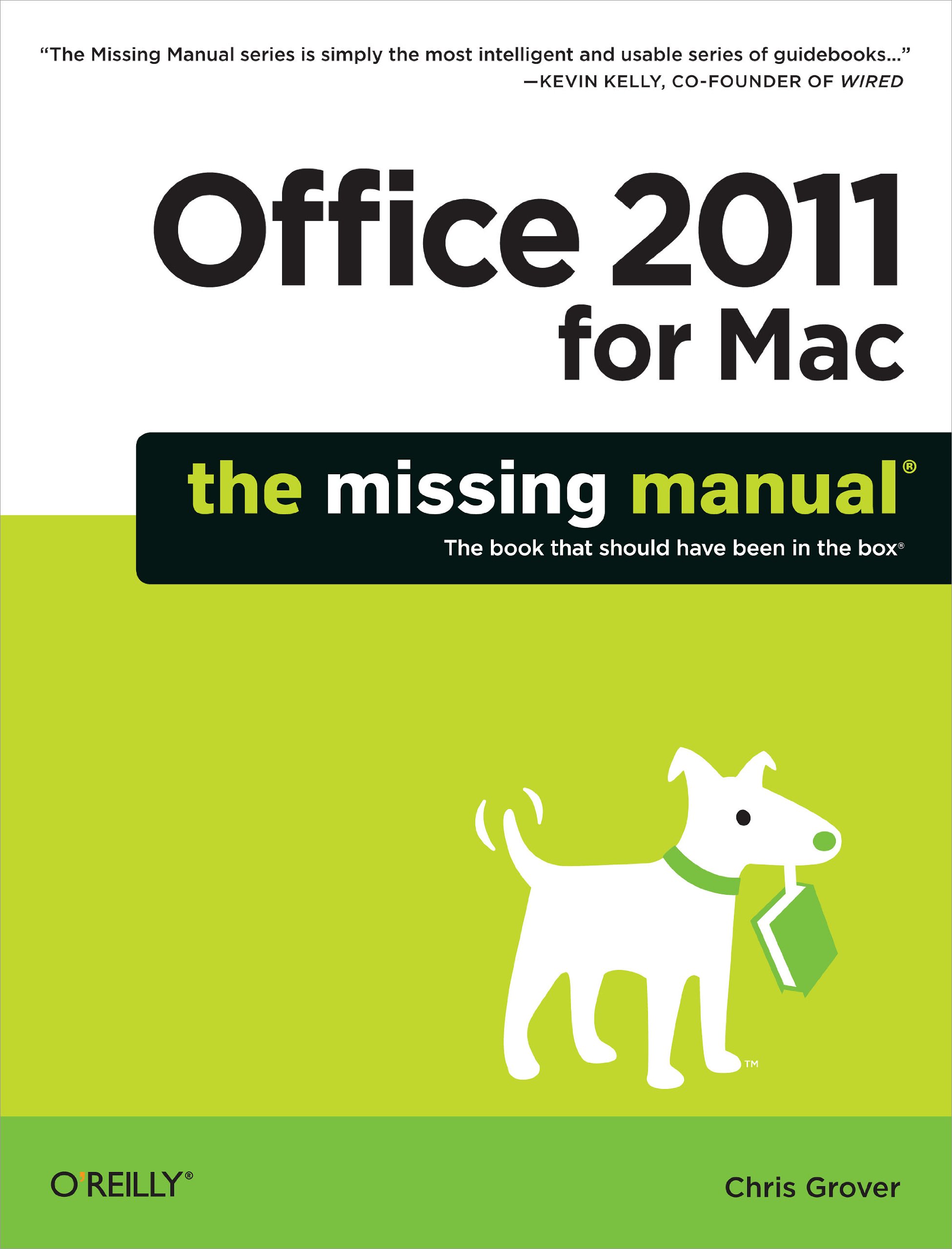 Office 2011 for Macintosh: The Missing Manual (Missing Manuals)