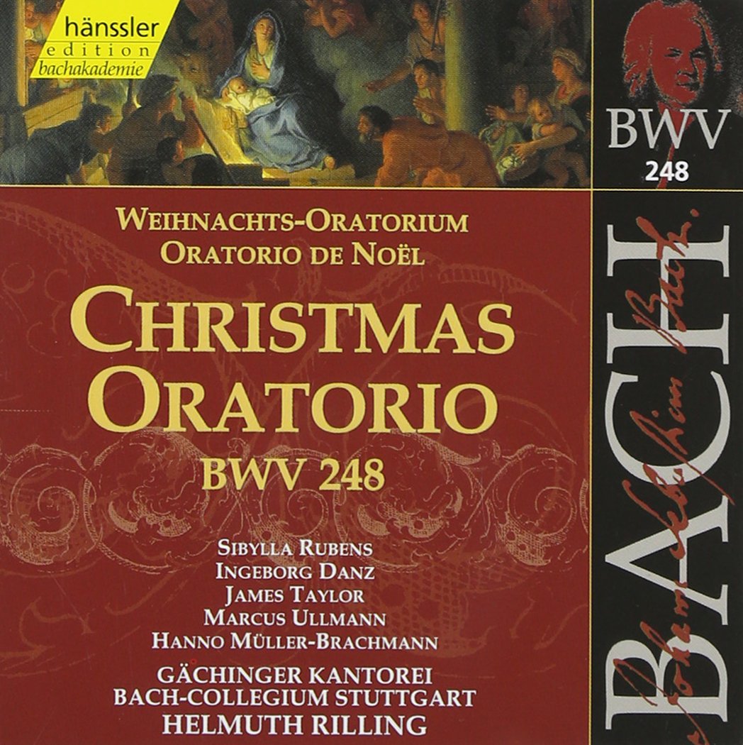 Bach: Christmas Oratorio BWV 248 (Edition Bachakademie Vol 76) /Rilling