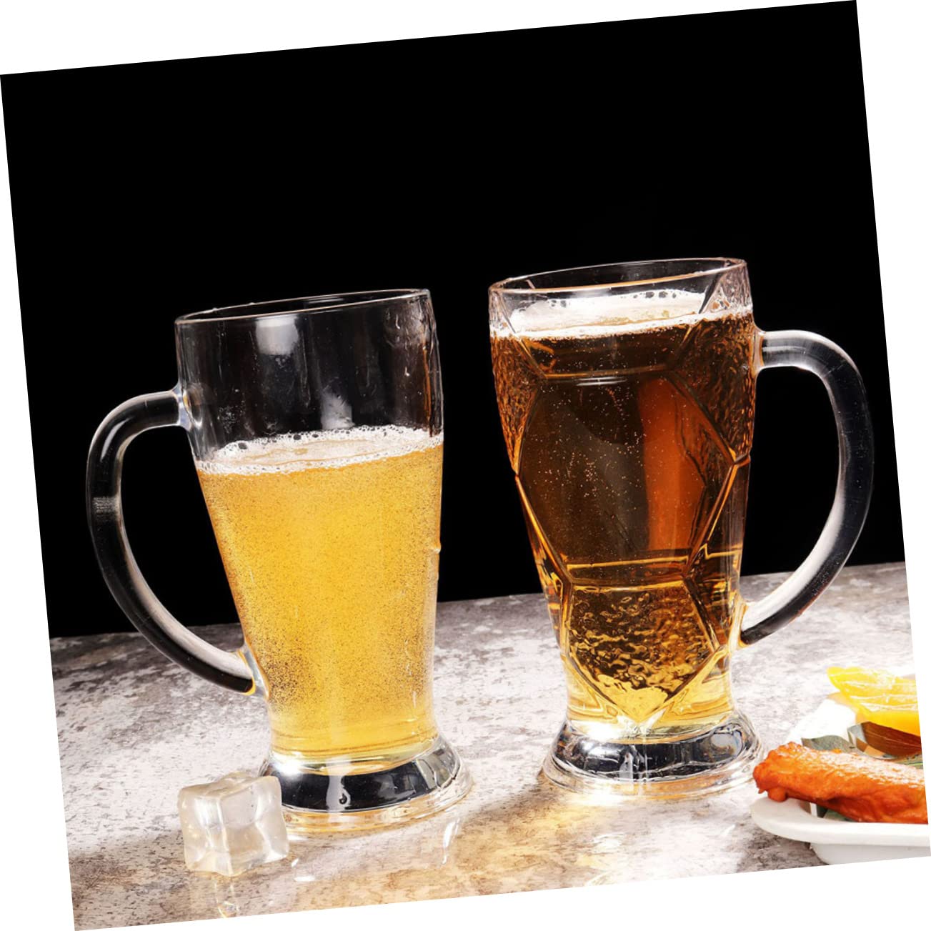 Alipis 3 Piezas De Jarra De Cerveza Transparente Taza De Cerveza Reutilizable Tazas De Agua Exquisita Taza De Cerveza Tazas Transparentes Accesorio De Bar Jarra De Cerveza Vaso De