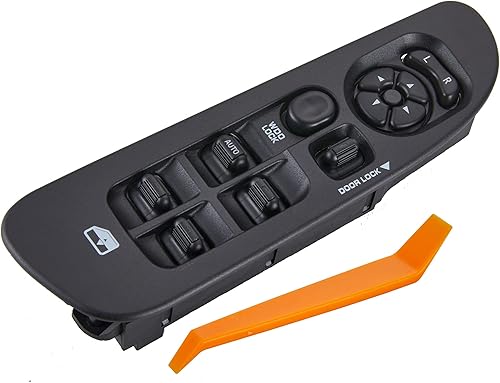 Interruptor de ventana eléctrica para Dodge Ram 1500 2500 3500, 2001-2004, Dodge Dakota 2001-2004, interruptor maestro de vidrios de puerta de