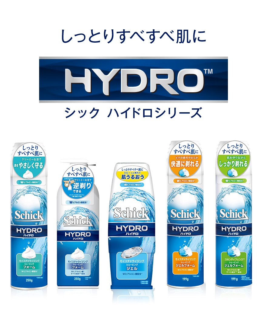 Amazon.co.jp: シック Schick ハイドロ シェービングジェルフォーム 