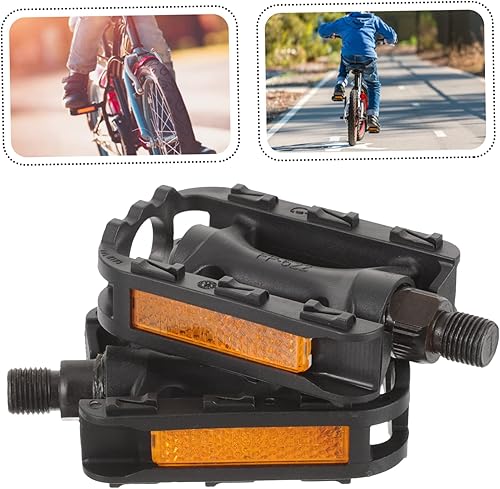 Miniatura 8 de Kisangel Accesorios de bicicleta, 2 pares de pedales, accesorios de bicicleta para niños, accesorios de bicicleta para exteriores, pedal de