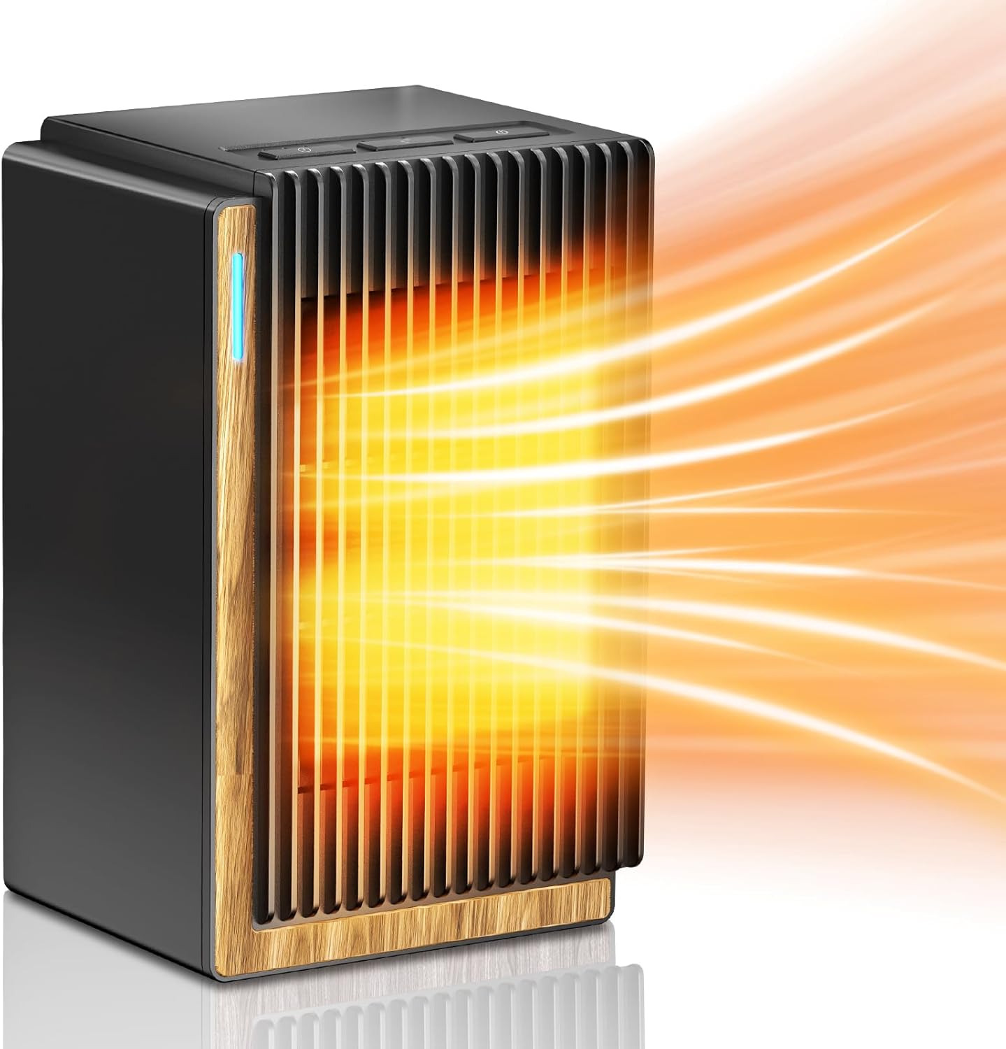 TUNISE Space Heater,Small Space Heater,1200W PTC Ceramic