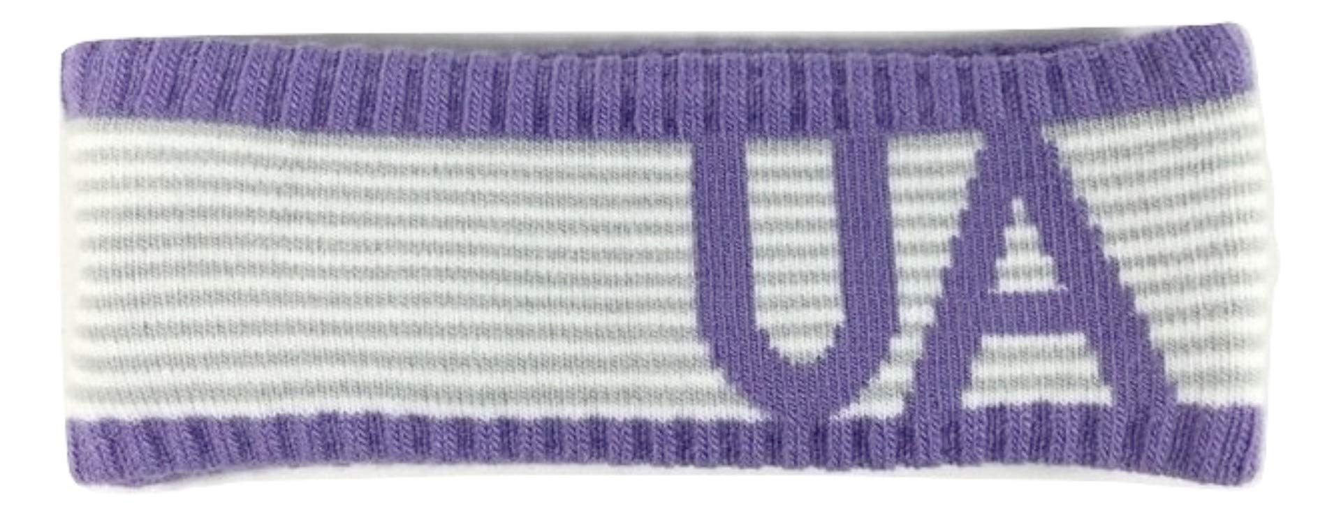 Girls Reversible Logo Knit ColdGear Headband-image-1