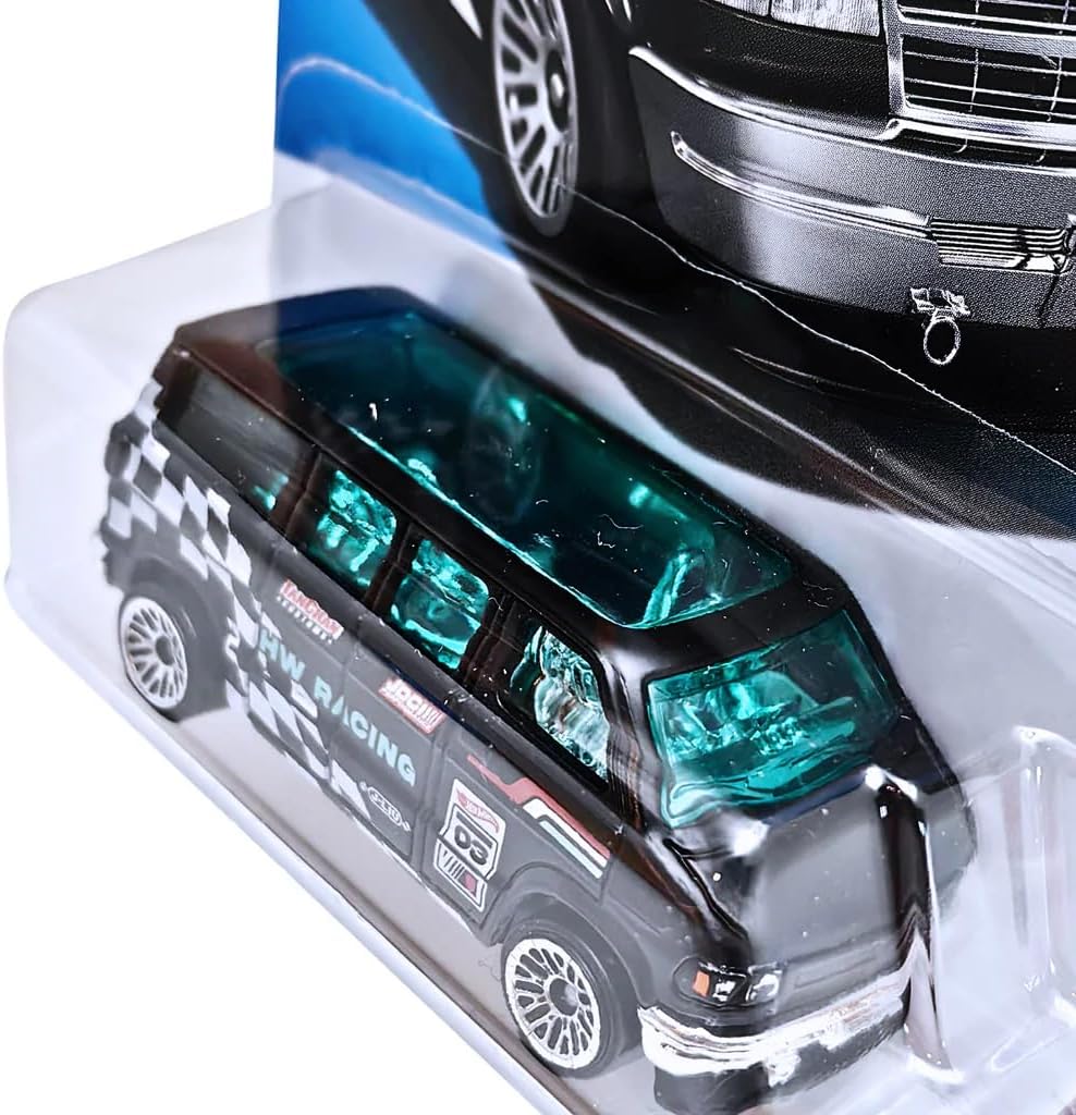 Hot Wheels - Dodge Van - HW Vans 5/5 - HTB95 - Short Card - RAM - HW Racing - TanChan Customs - Mattel 2024-1:64