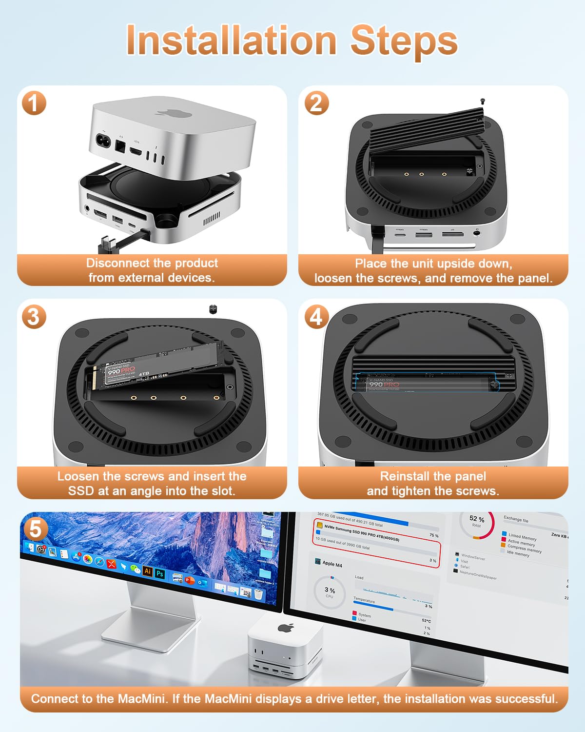 Mac mini M4 Dock : Amazon.in: Computers & Accessories