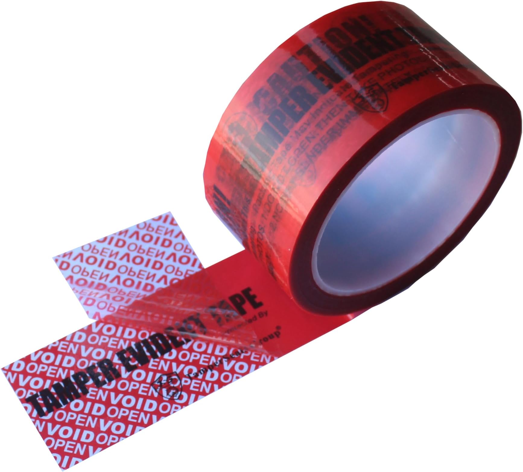 Partial-Transfer Security Tape (Red)