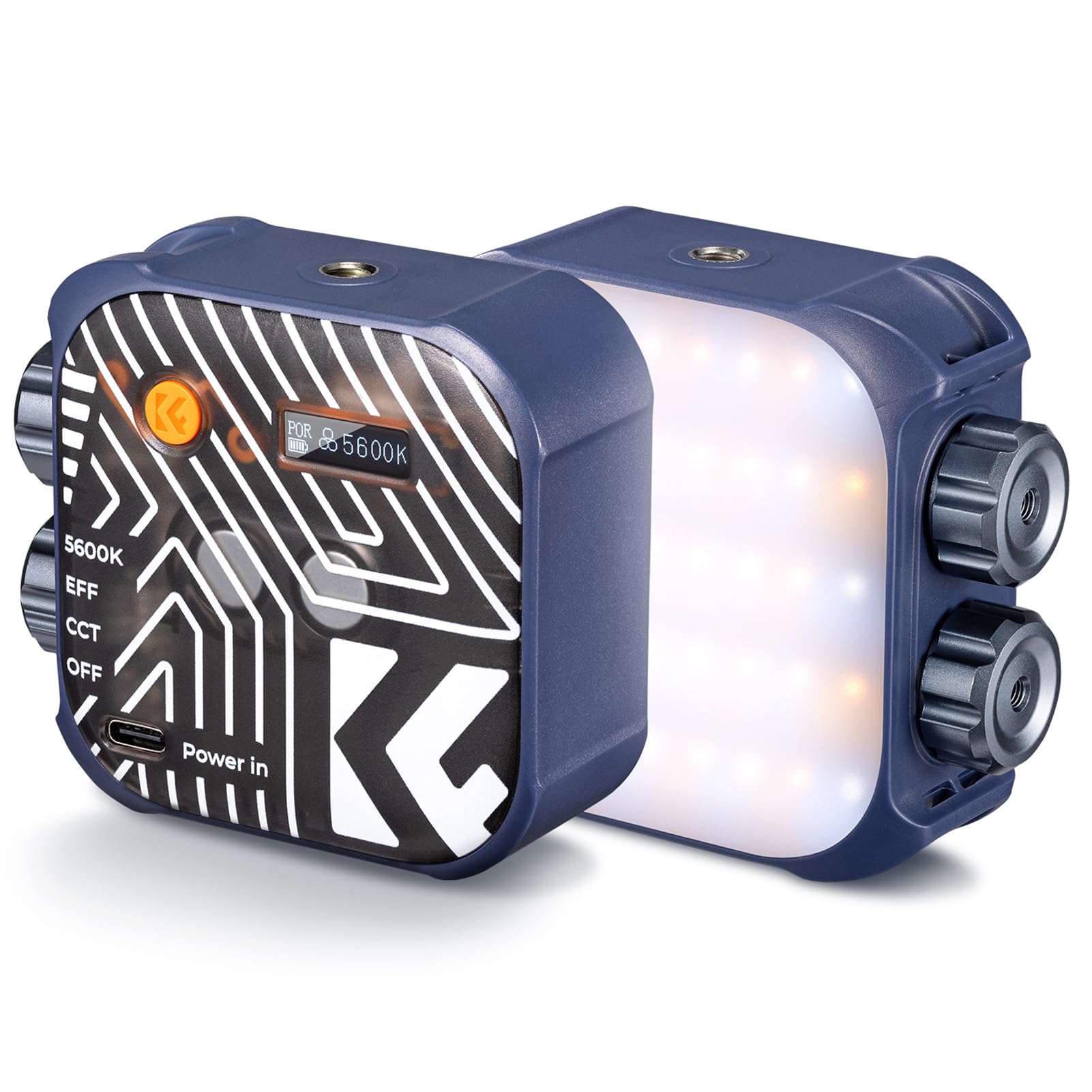 Foco LED regulable CRI96+ con 15 efectos de iluminación creativos para creadores 6